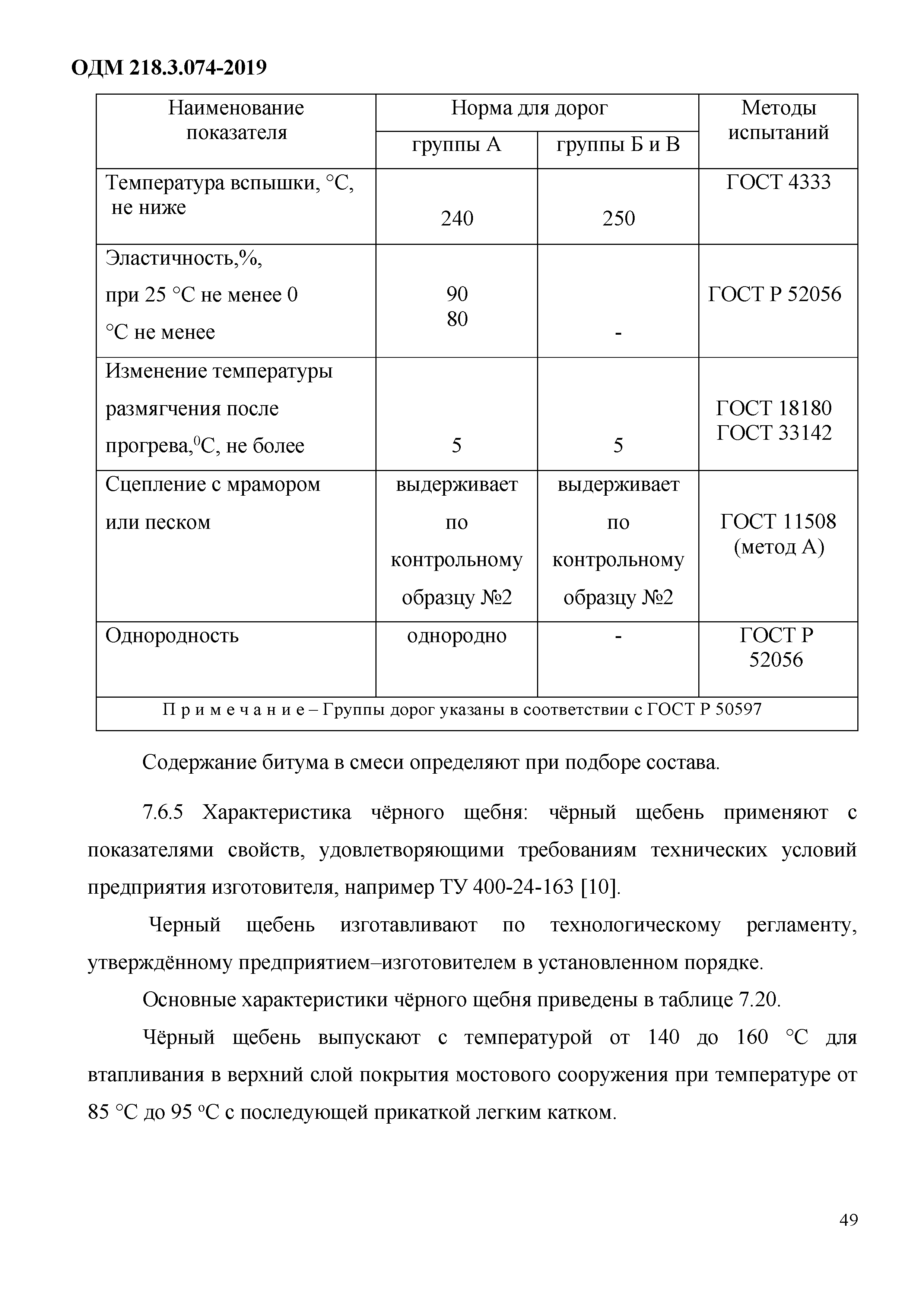 ОДМ 218.3.074-2019