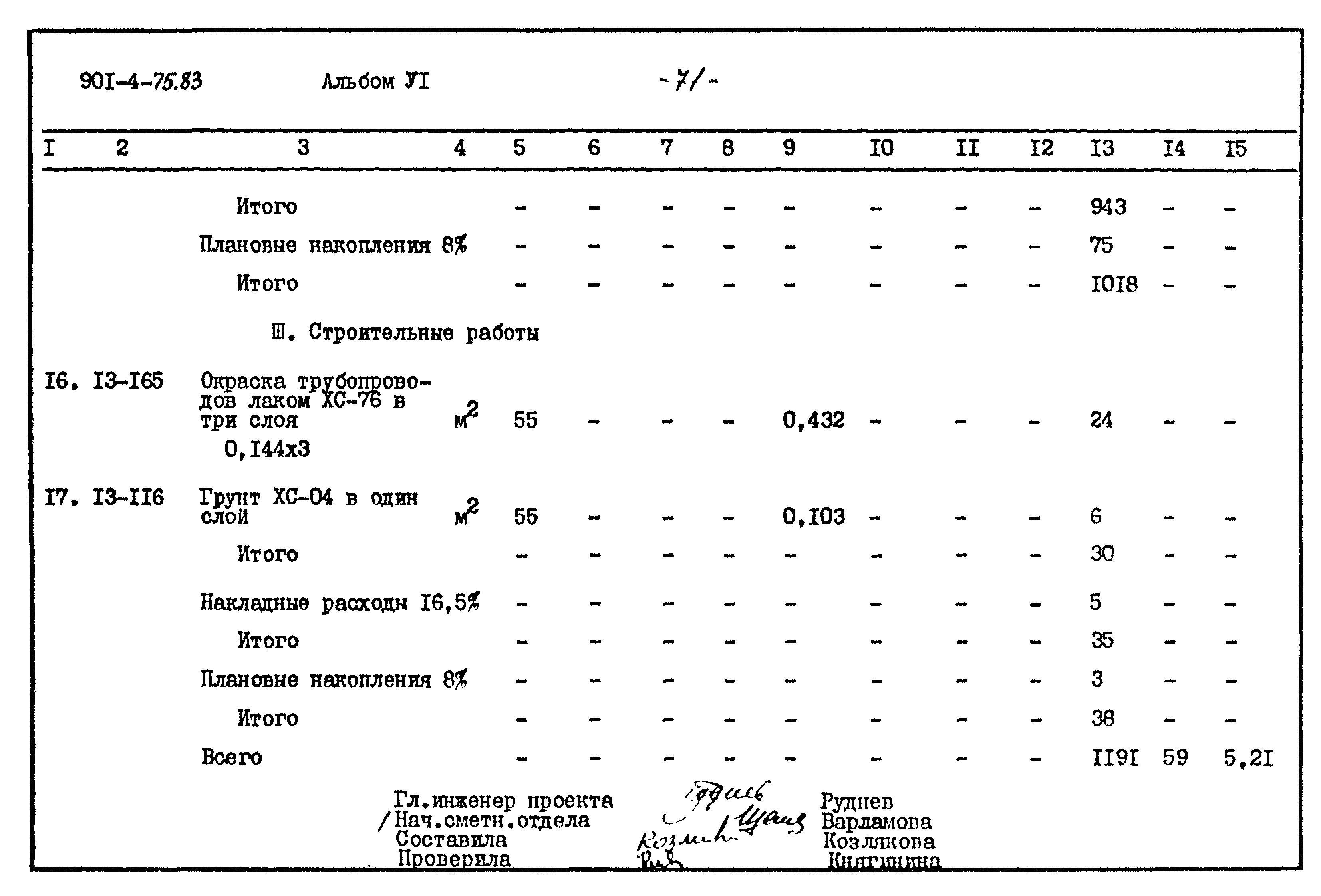 Типовой проект 901-4-75.83