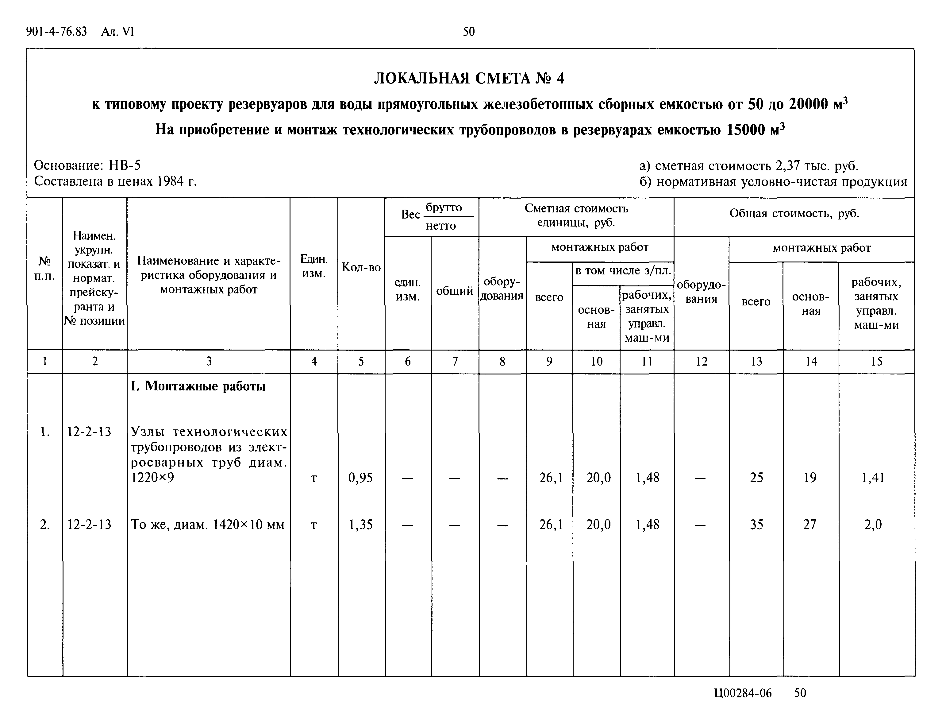 Типовой проект 901-4-76.83