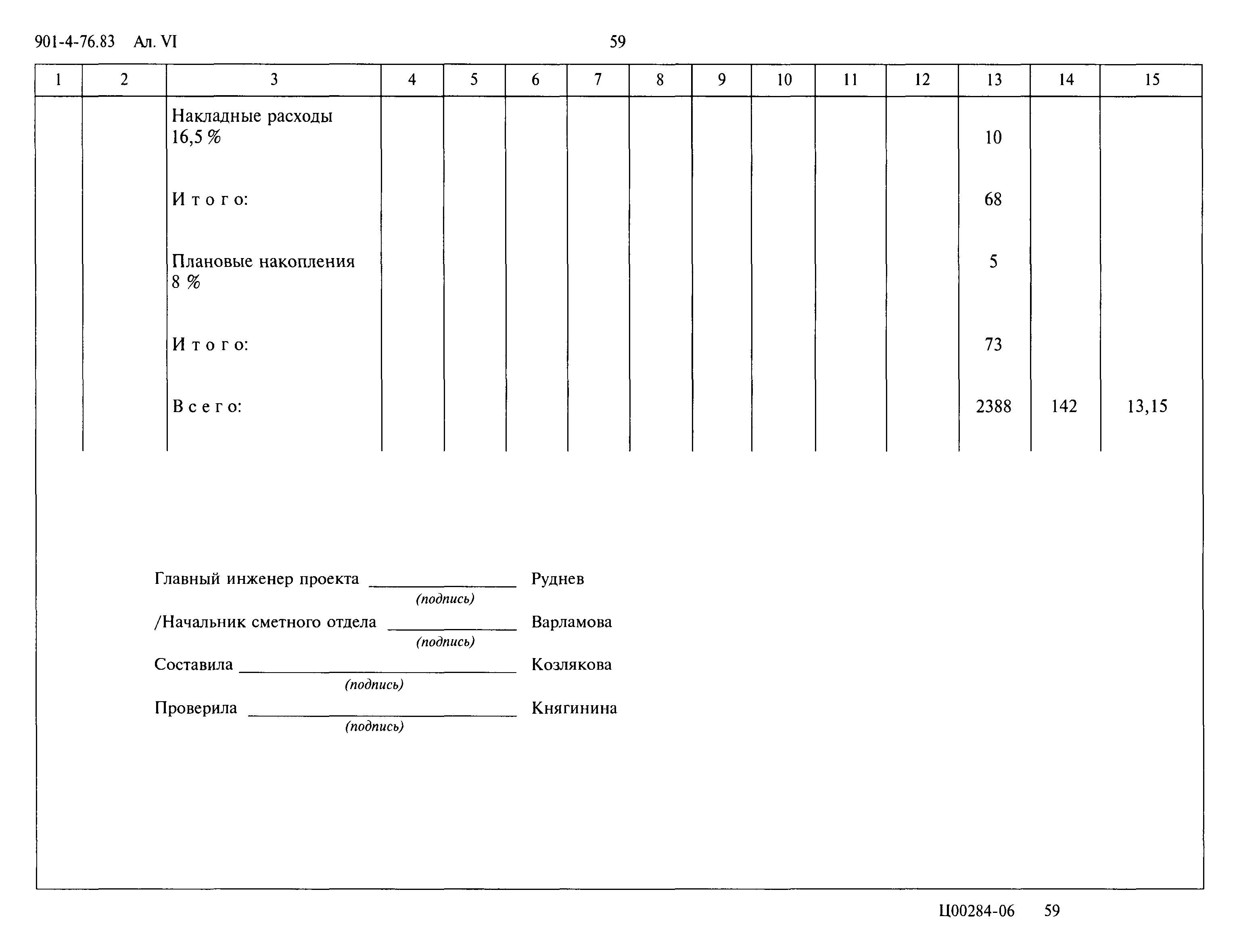 Типовой проект 901-4-76.83
