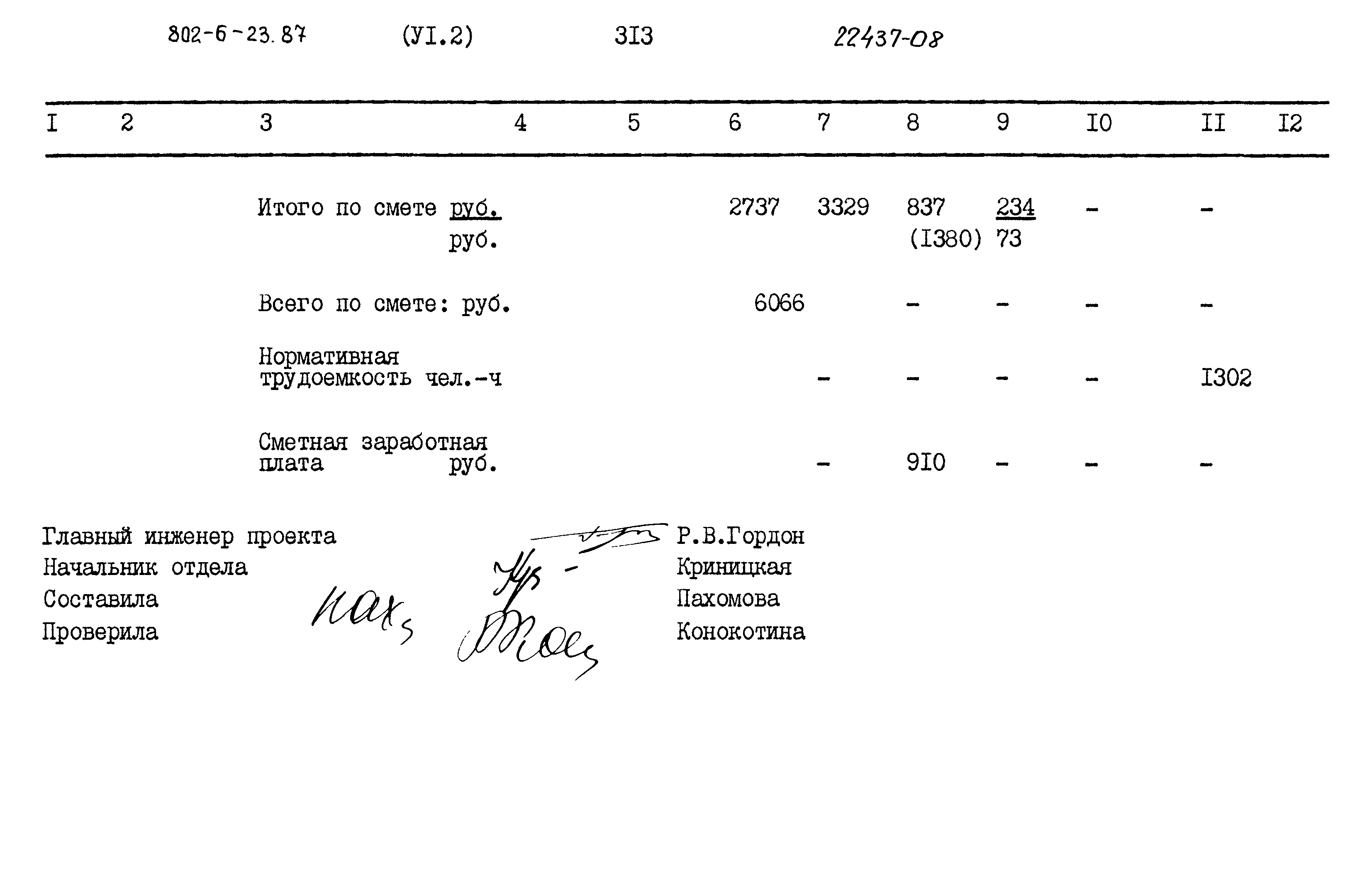 Типовой проект 802-6-23.87