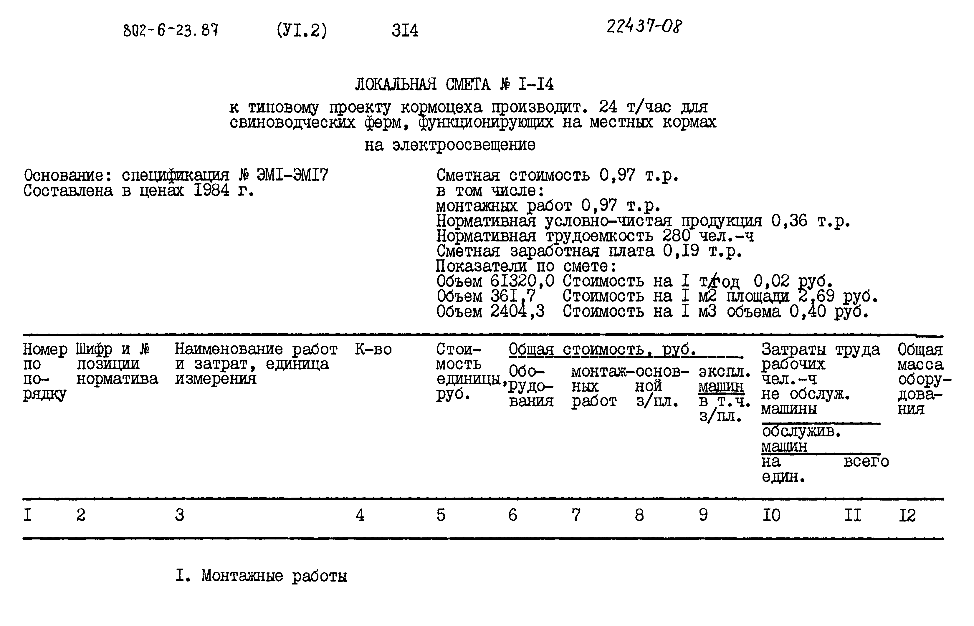 Типовой проект 802-6-23.87