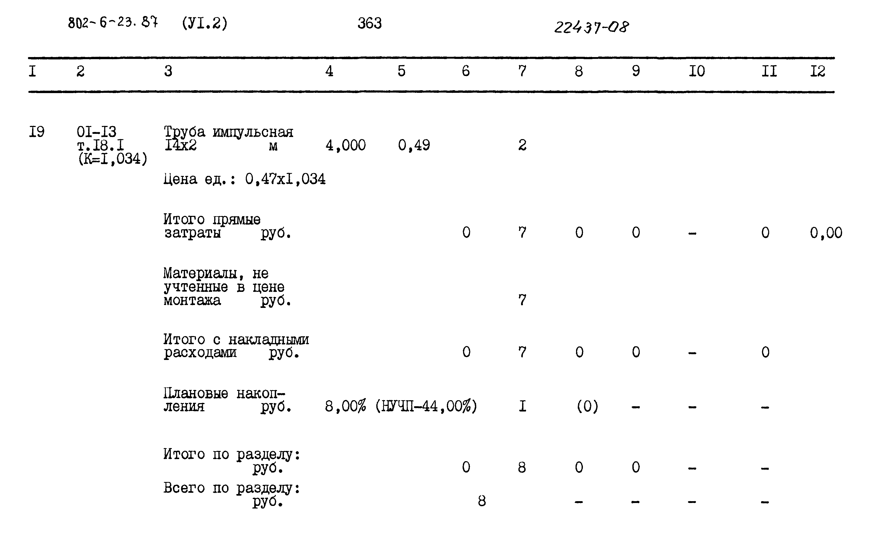 Типовой проект 802-6-23.87