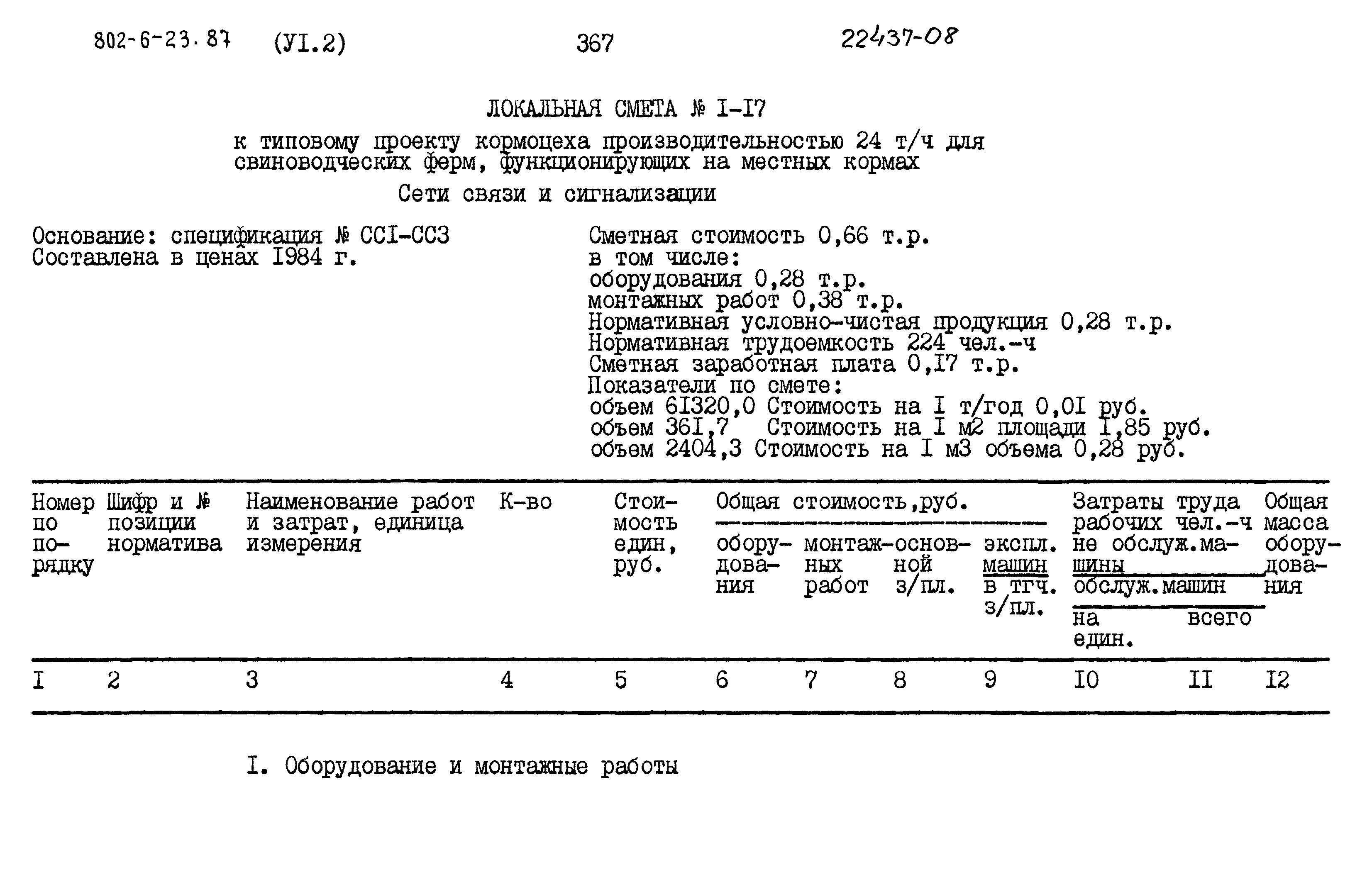 Типовой проект 802-6-23.87