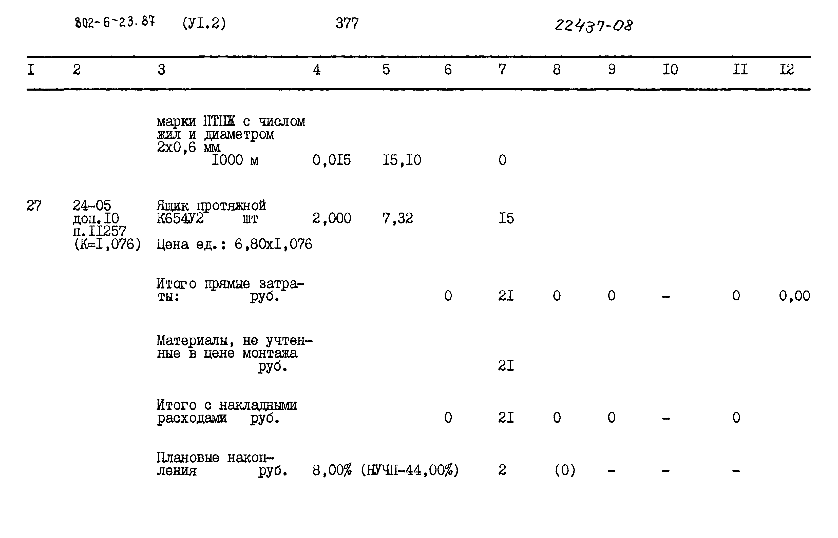 Типовой проект 802-6-23.87