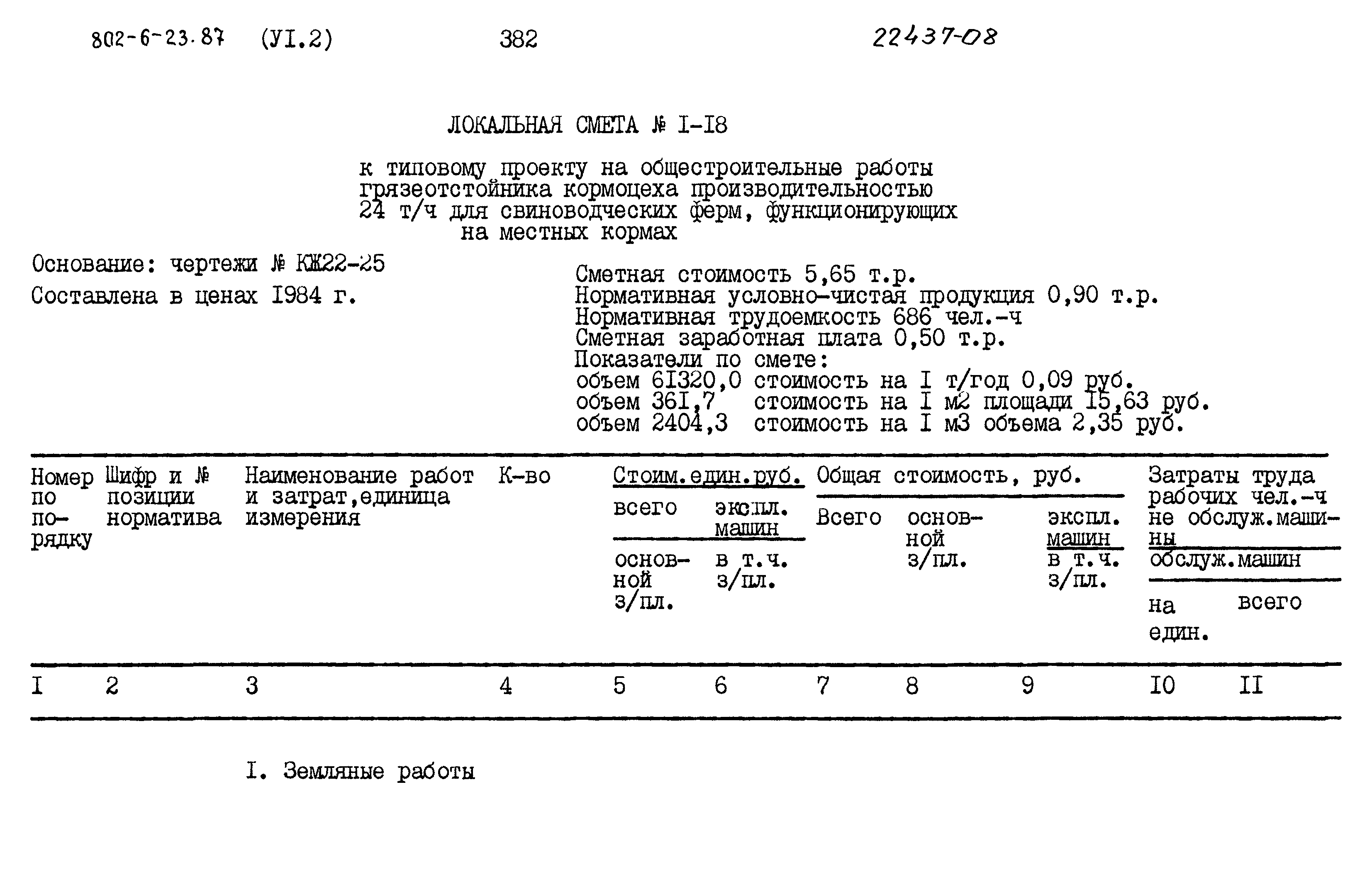 Типовой проект 802-6-23.87