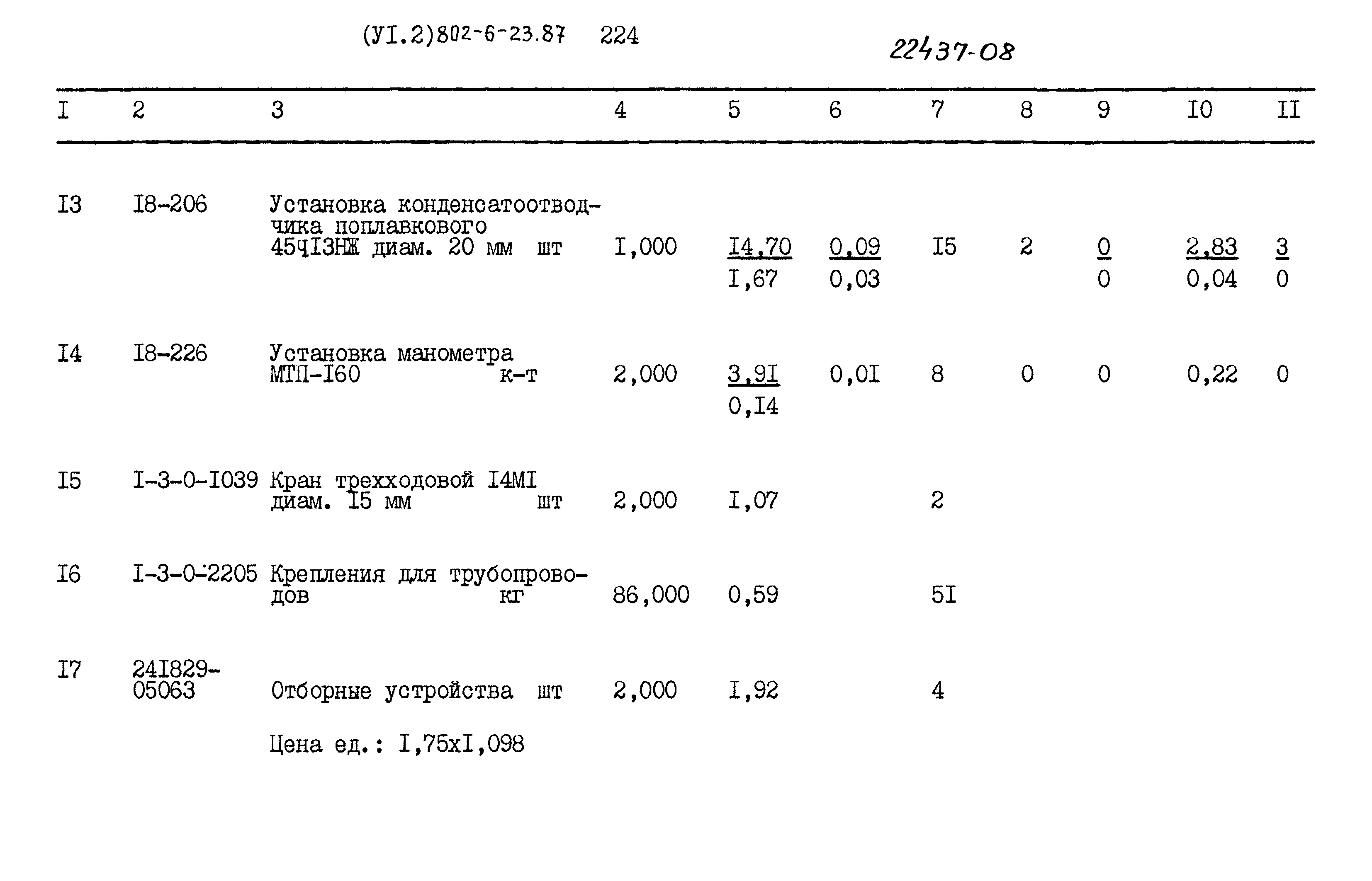 Типовой проект 802-6-23.87