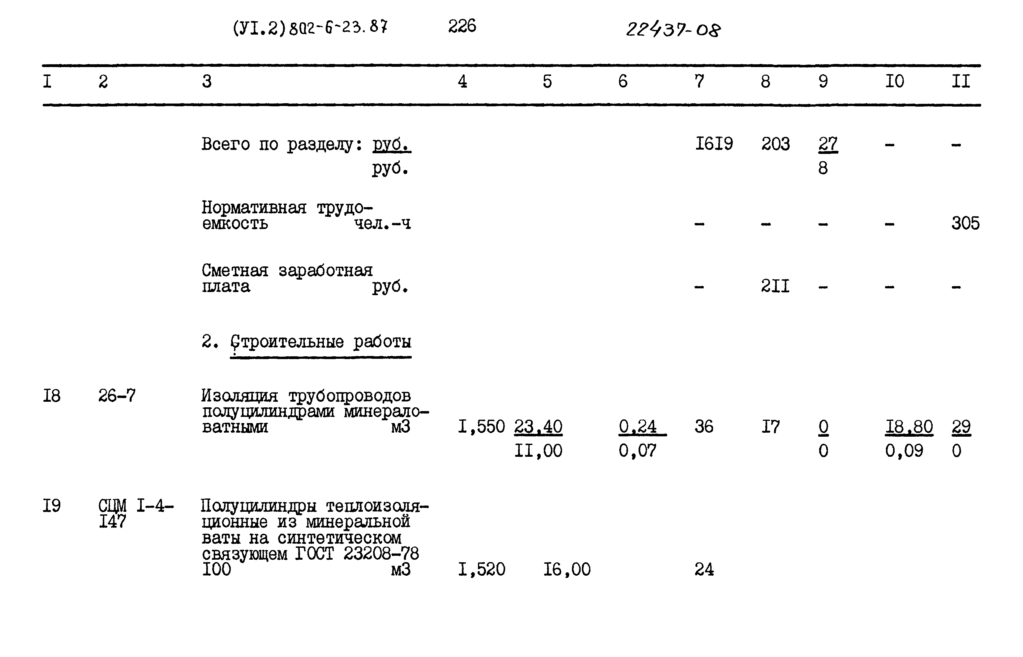 Типовой проект 802-6-23.87