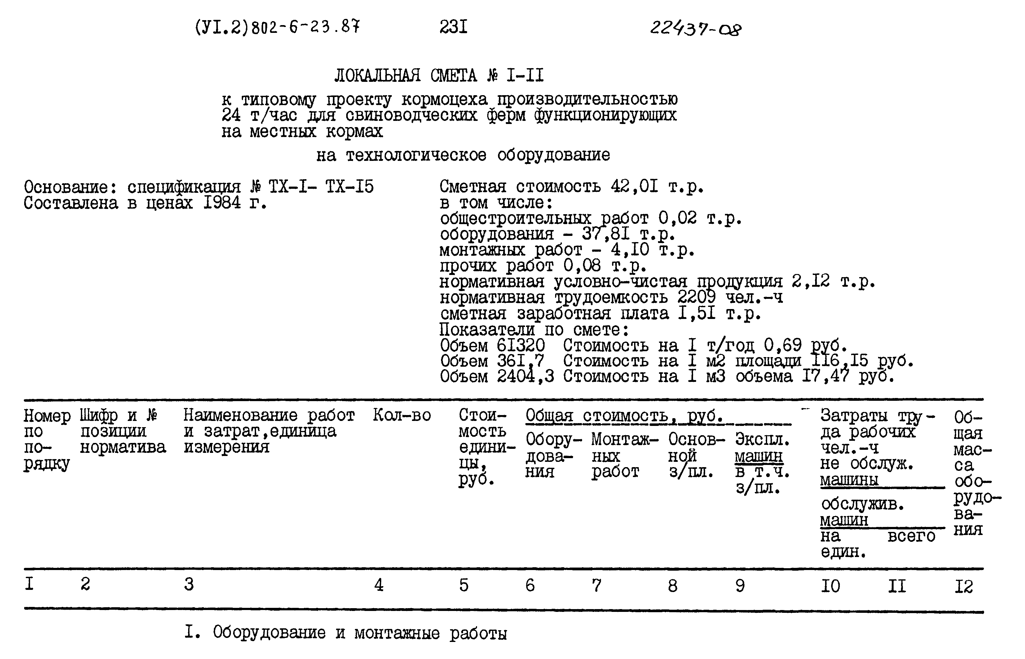 Типовой проект 802-6-23.87