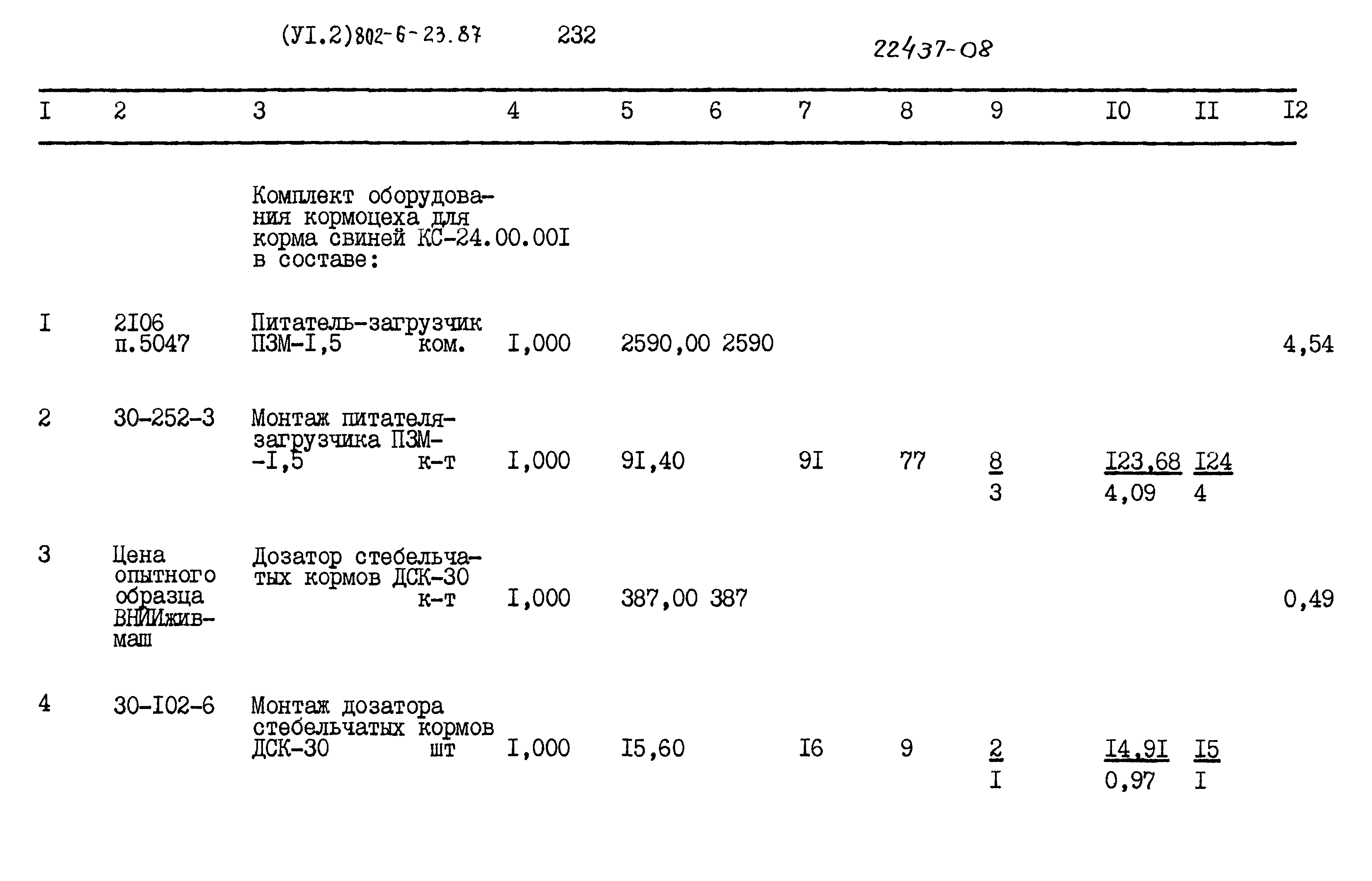 Типовой проект 802-6-23.87