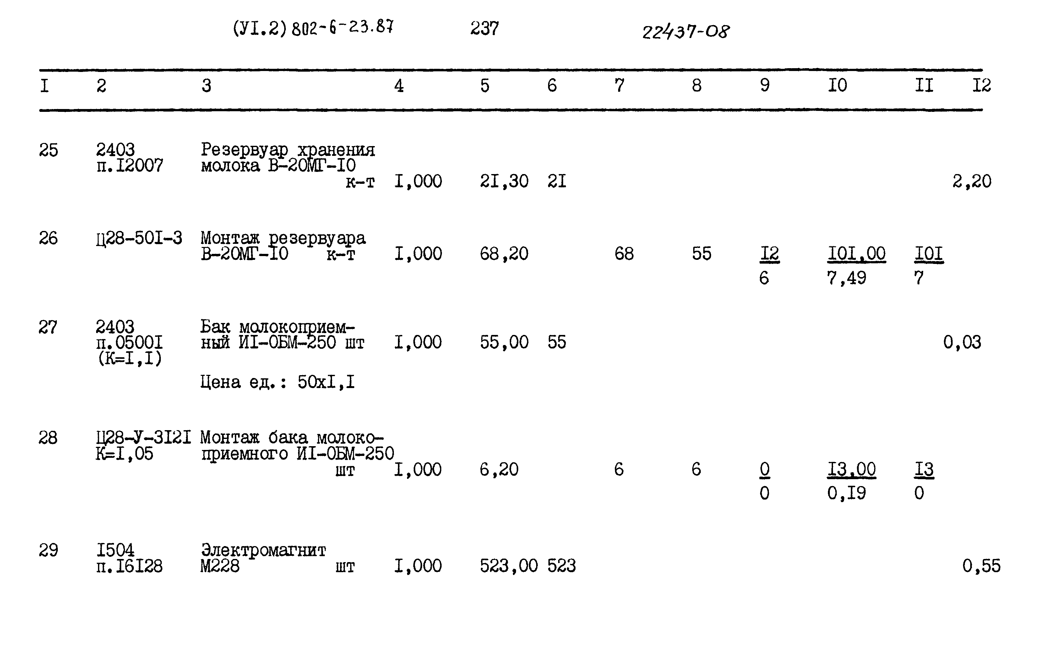 Типовой проект 802-6-23.87
