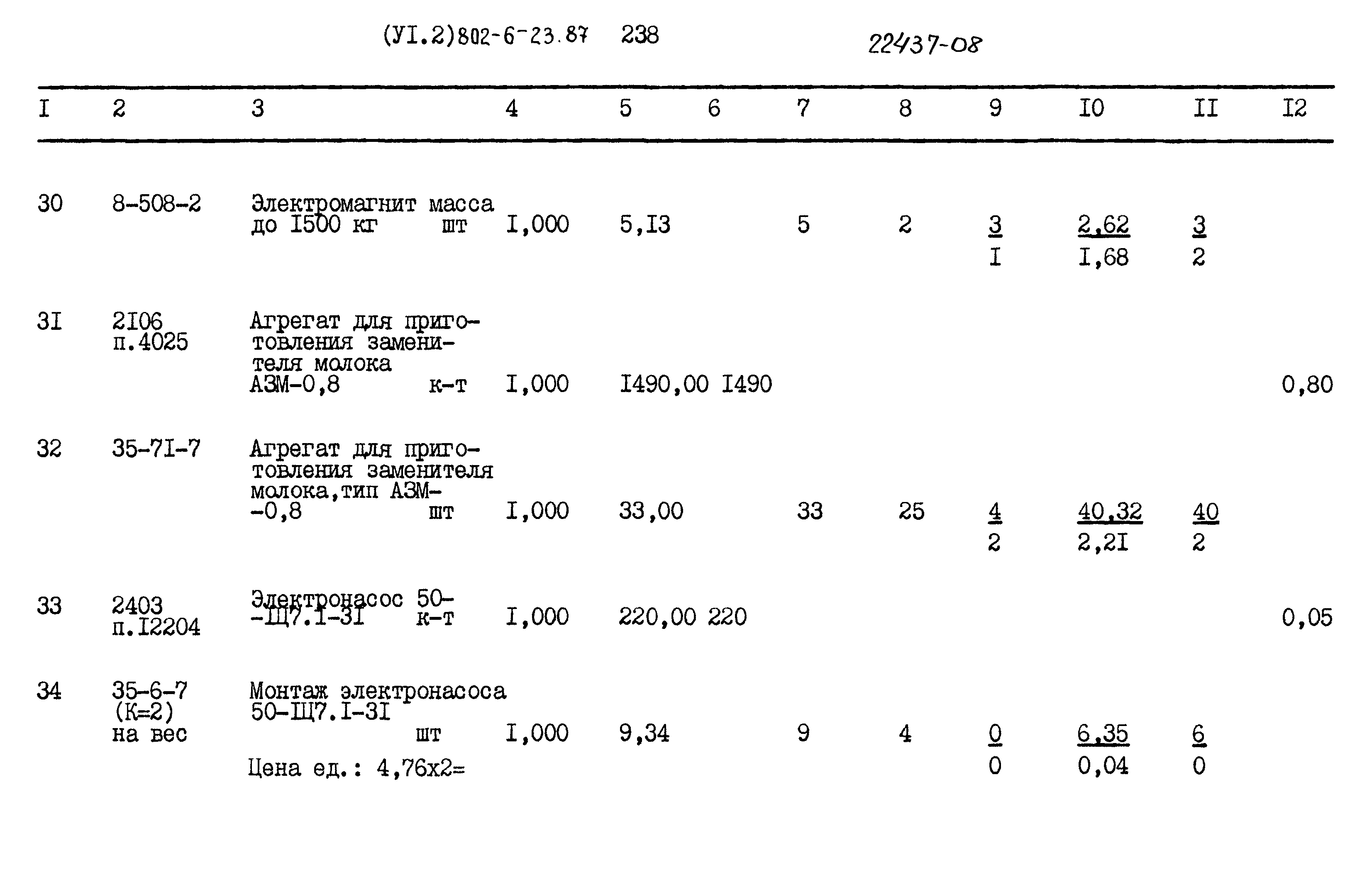 Типовой проект 802-6-23.87