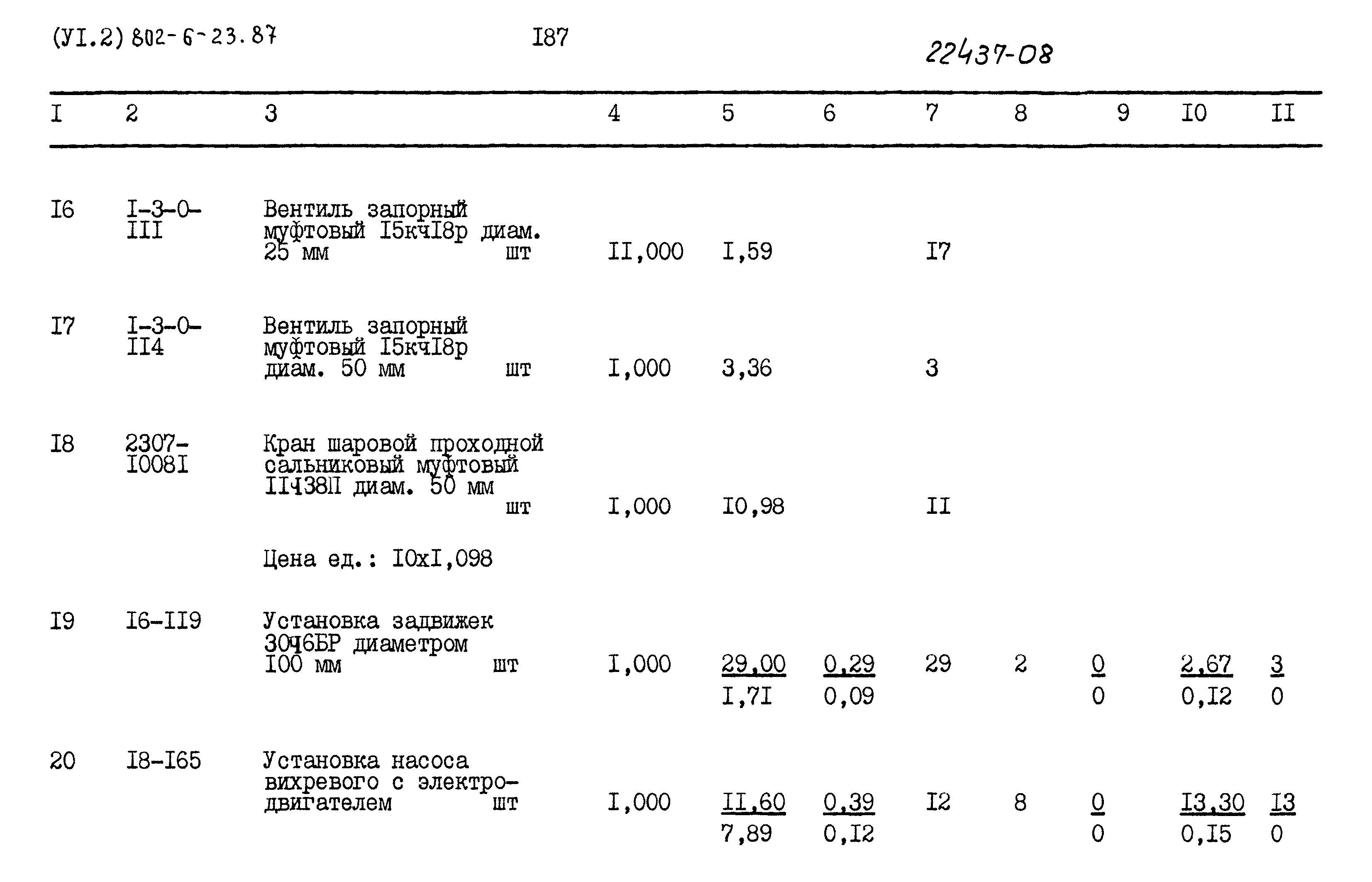 Типовой проект 802-6-23.87