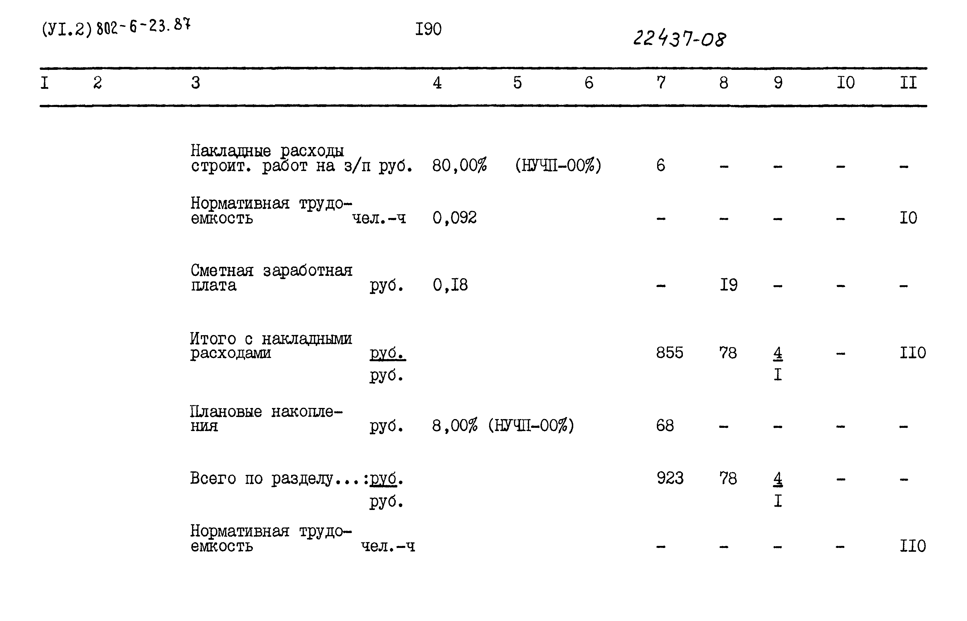 Типовой проект 802-6-23.87