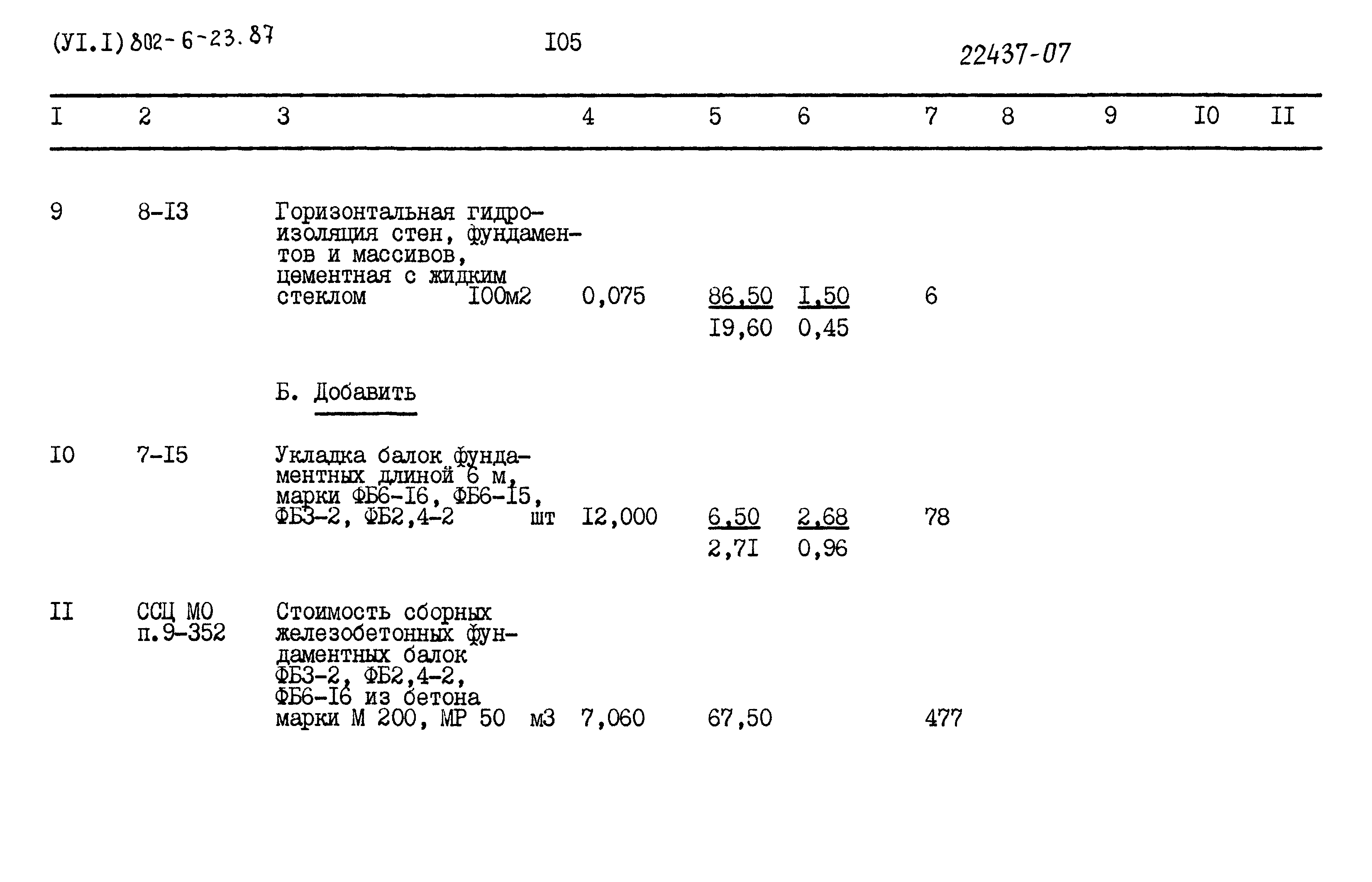 Типовой проект 802-6-23.87