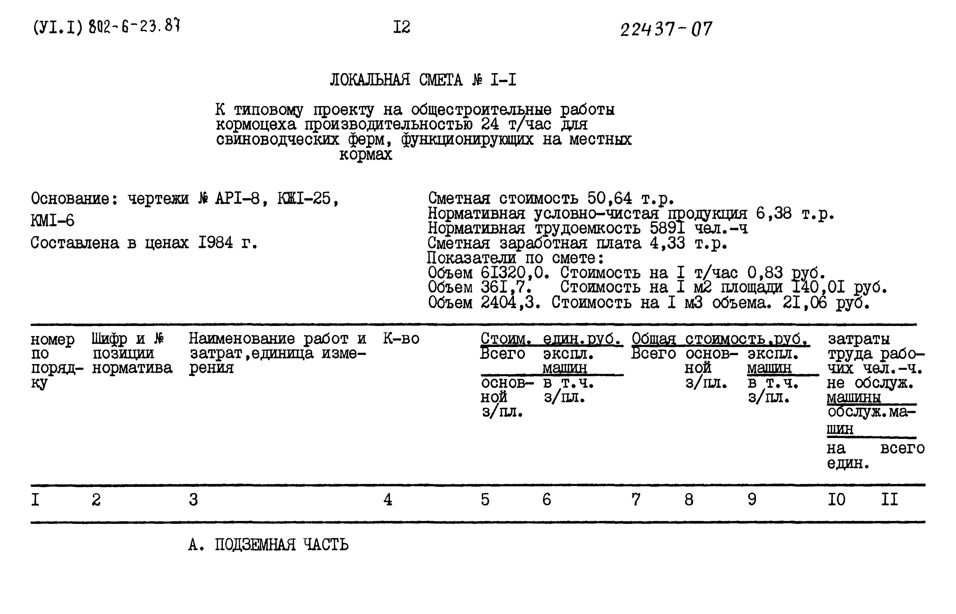 Типовой проект 802-6-23.87
