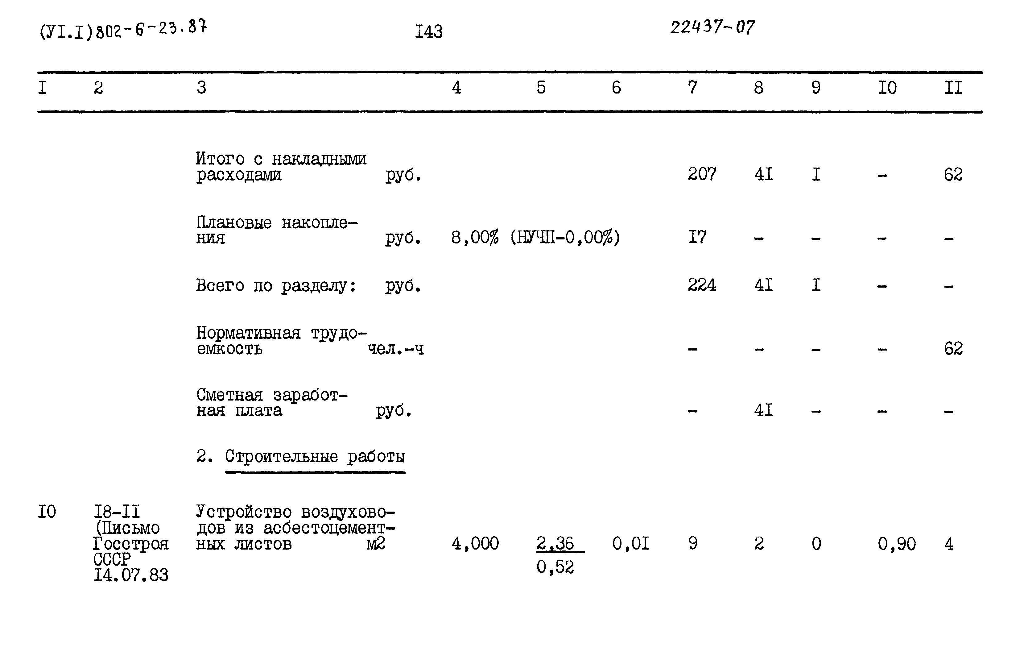 Типовой проект 802-6-23.87