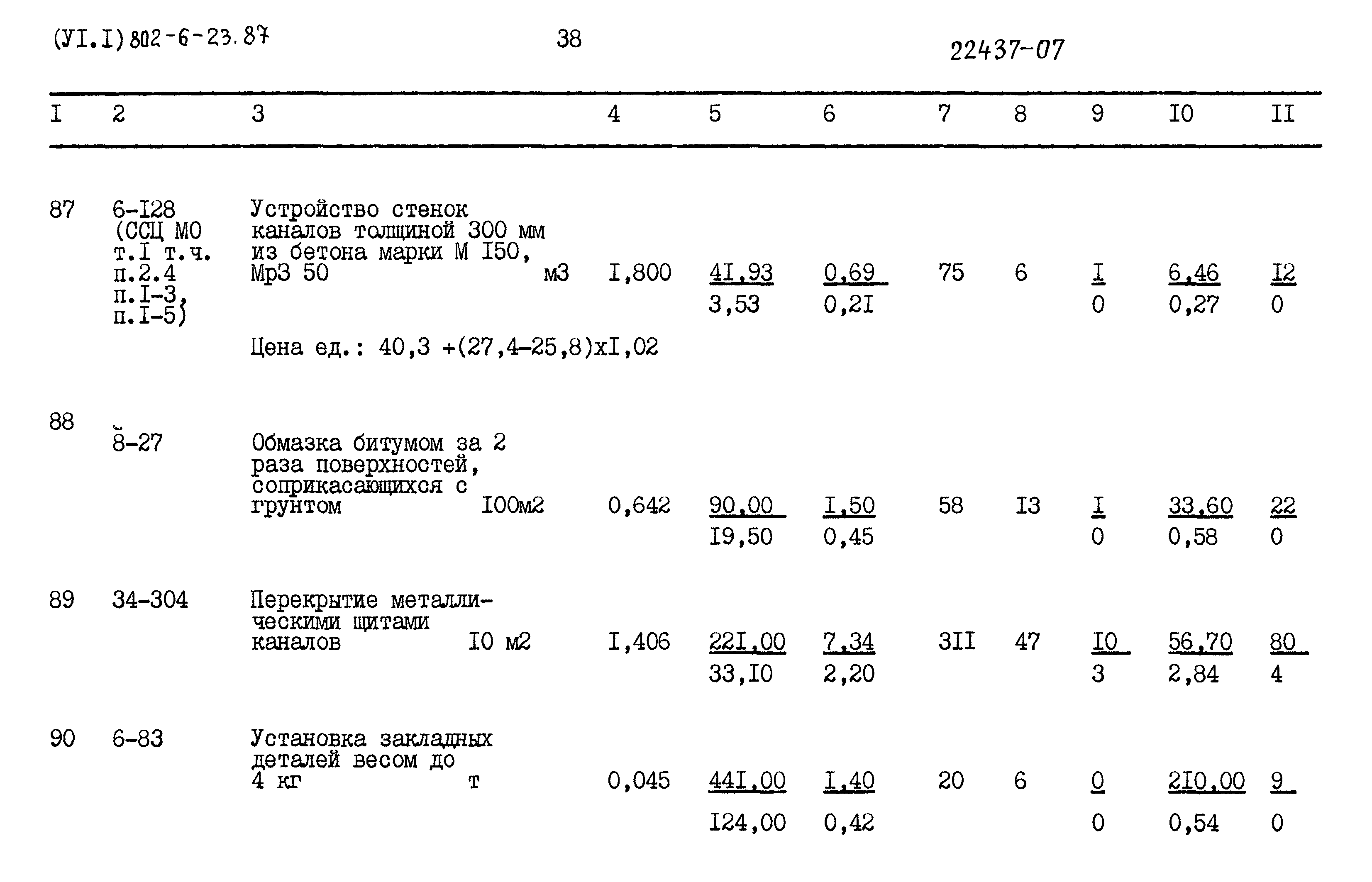 Типовой проект 802-6-23.87