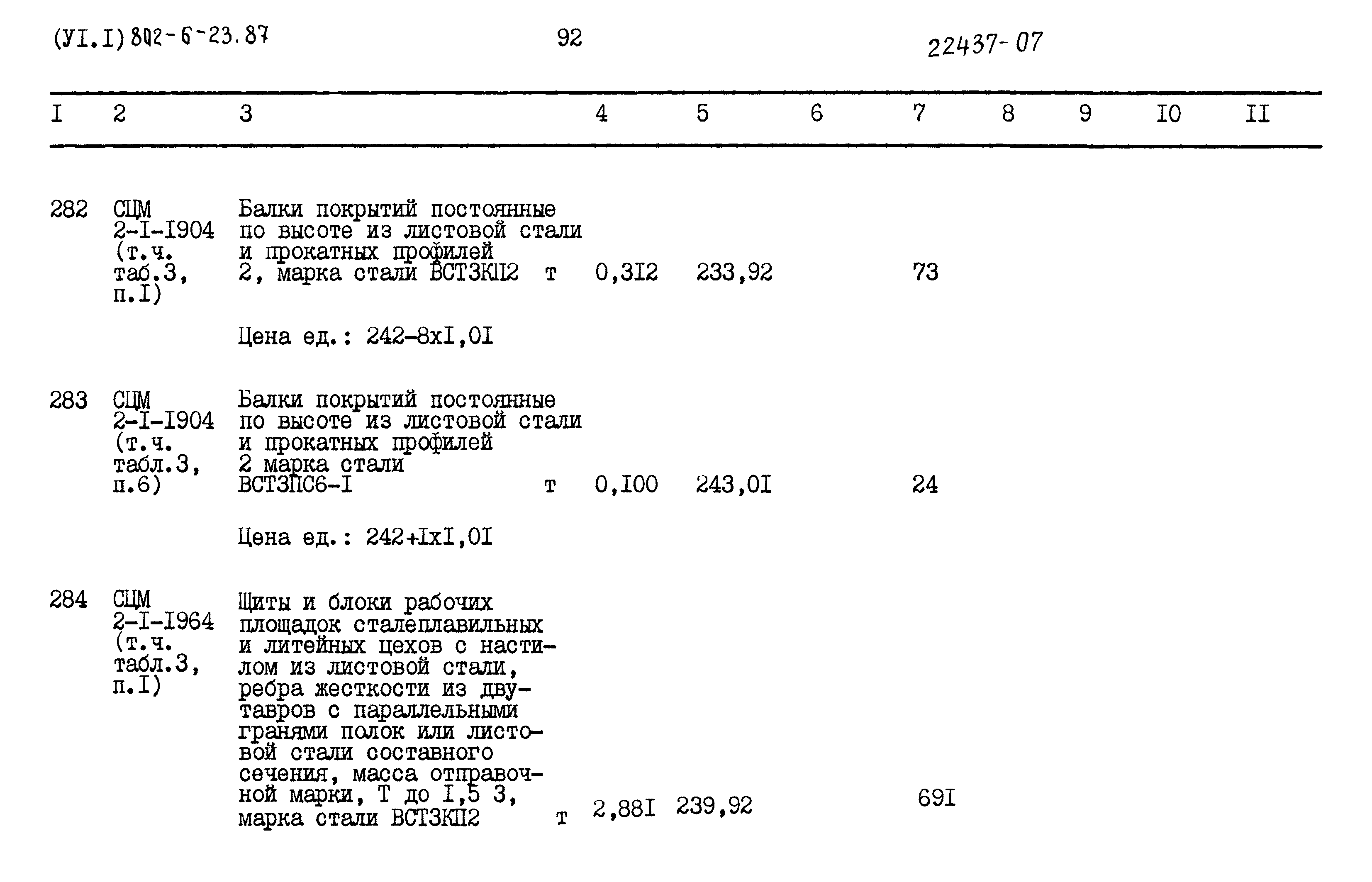 Типовой проект 802-6-23.87