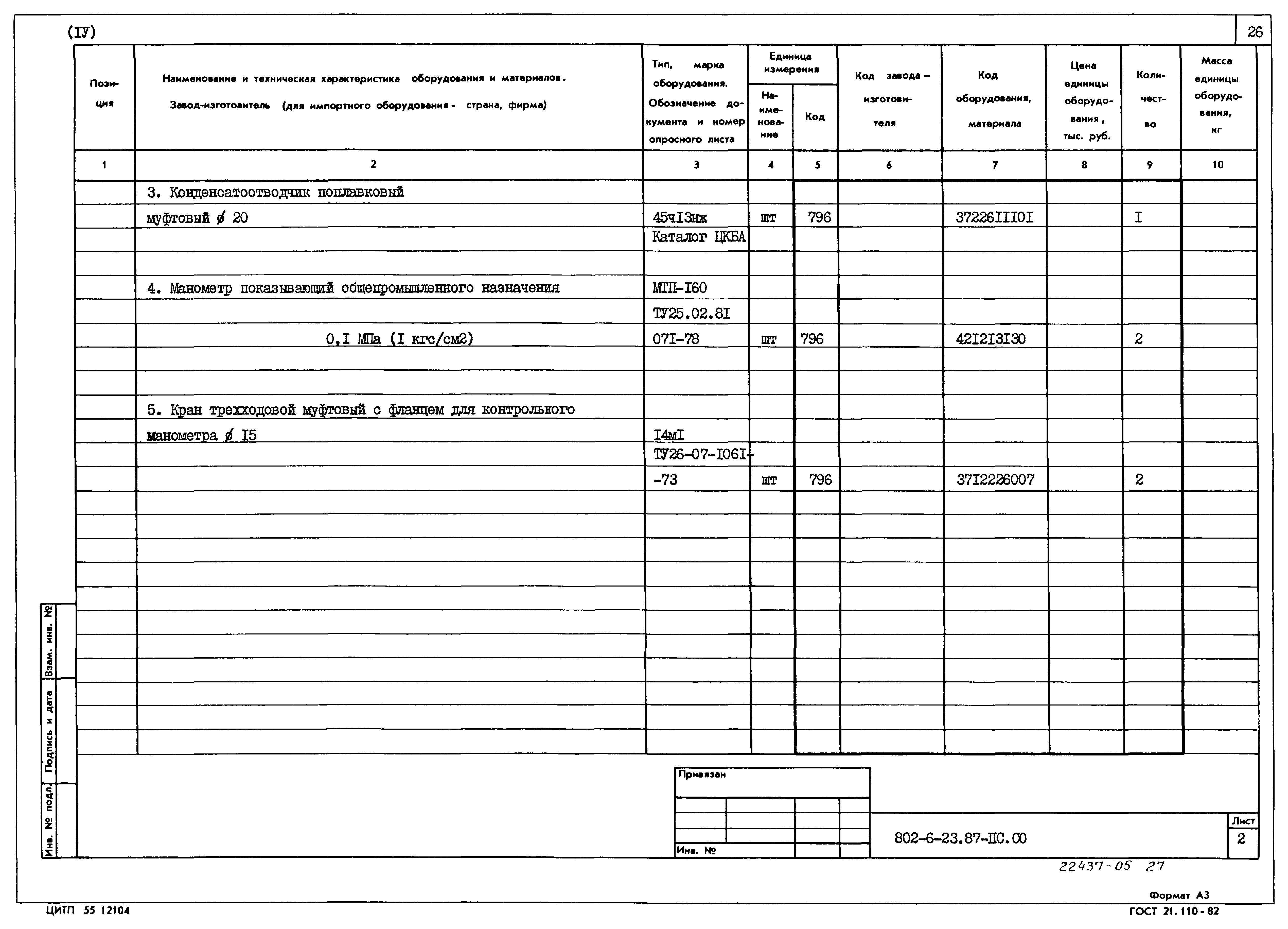 Типовой проект 802-6-23.87