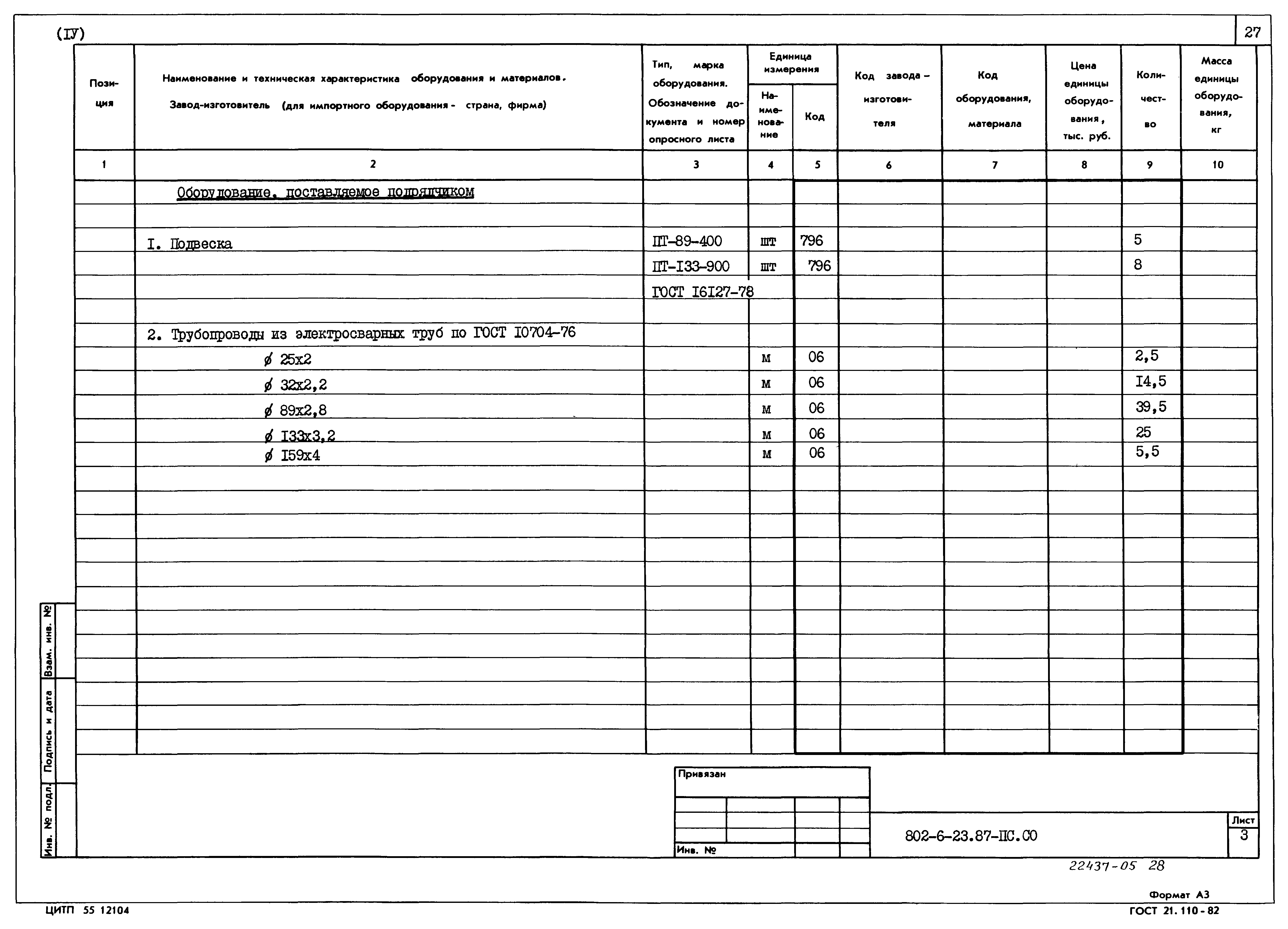 Типовой проект 802-6-23.87