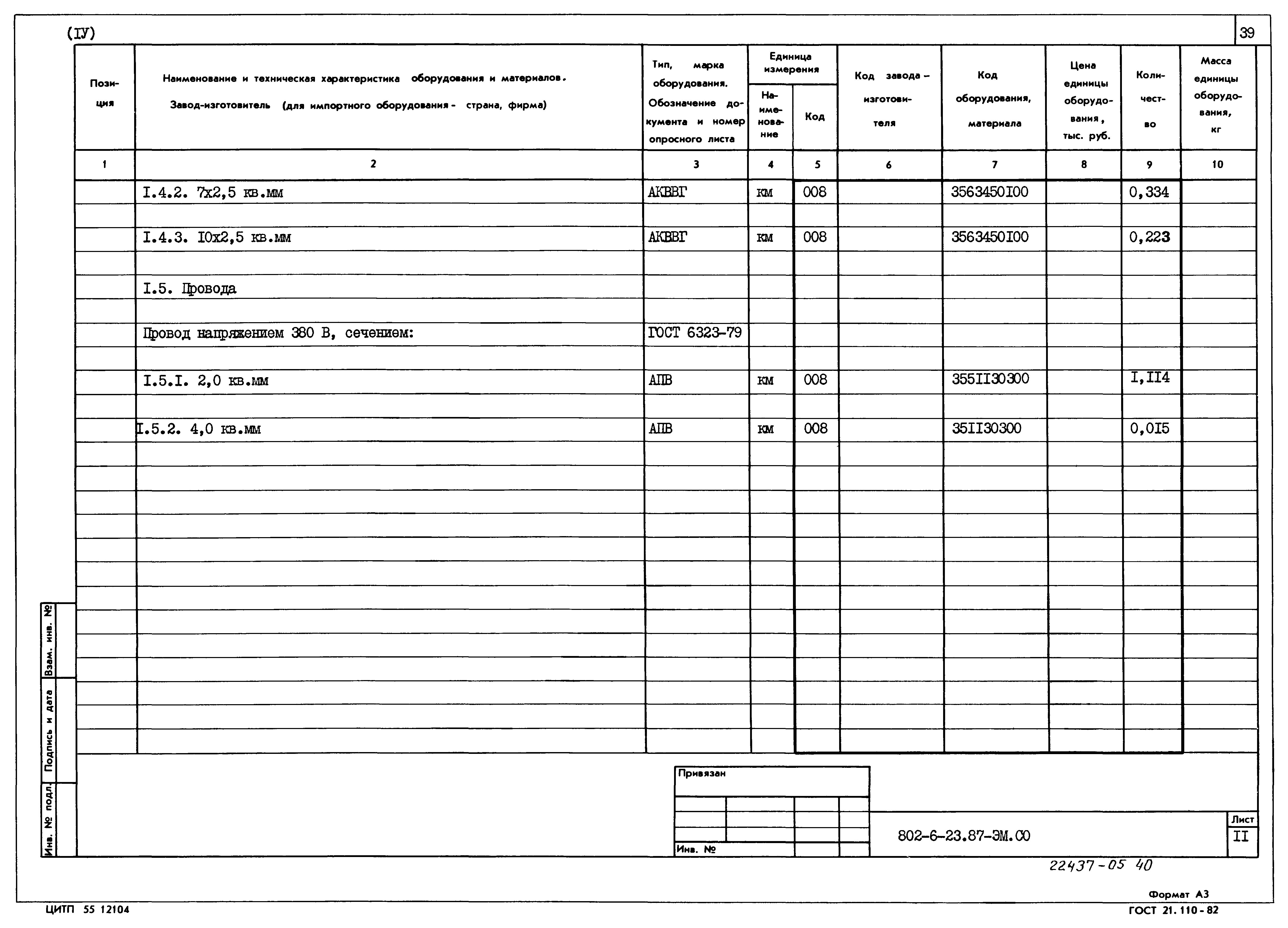 Типовой проект 802-6-23.87
