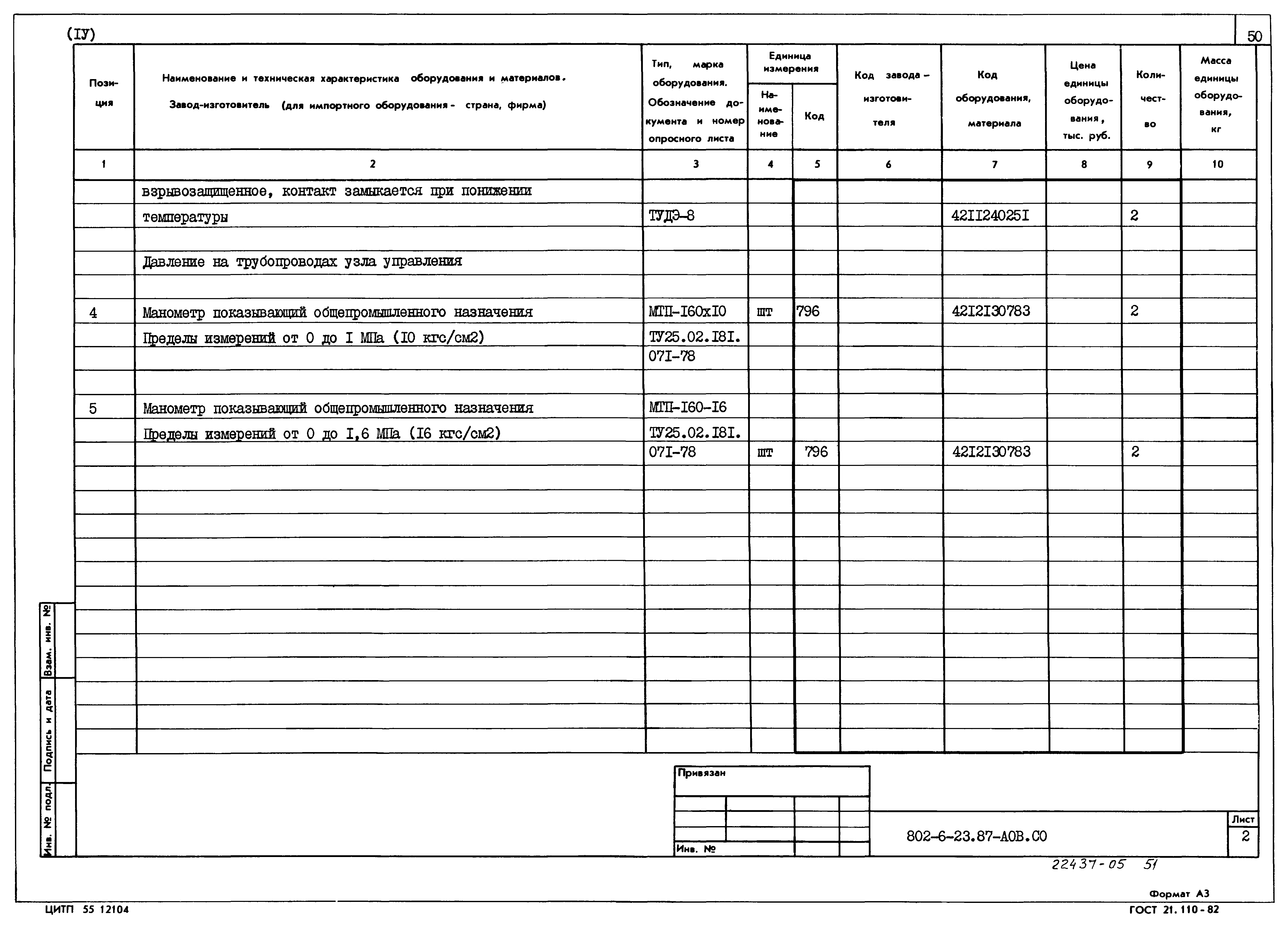 Типовой проект 802-6-23.87