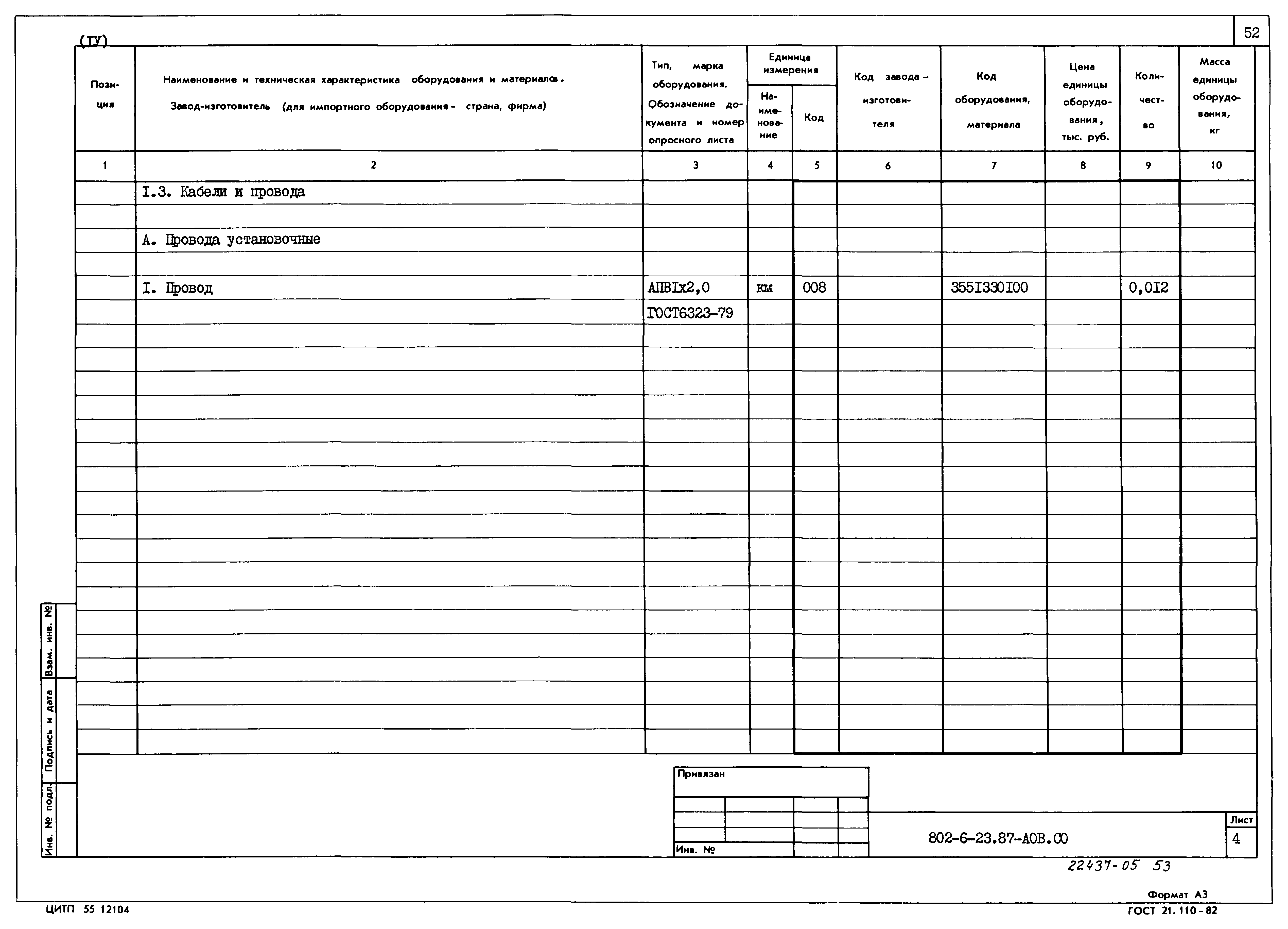 Типовой проект 802-6-23.87