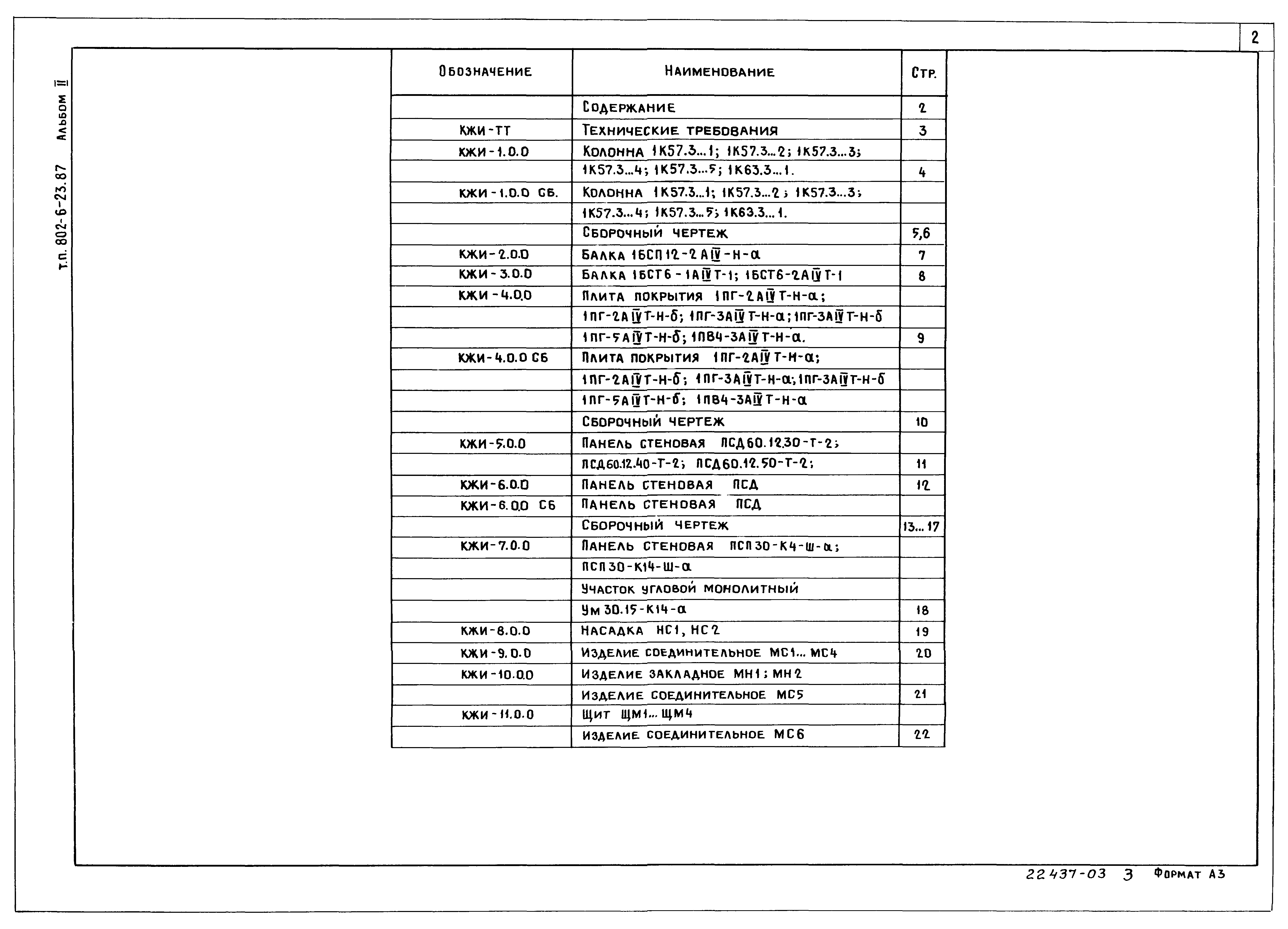 Типовой проект 802-6-23.87