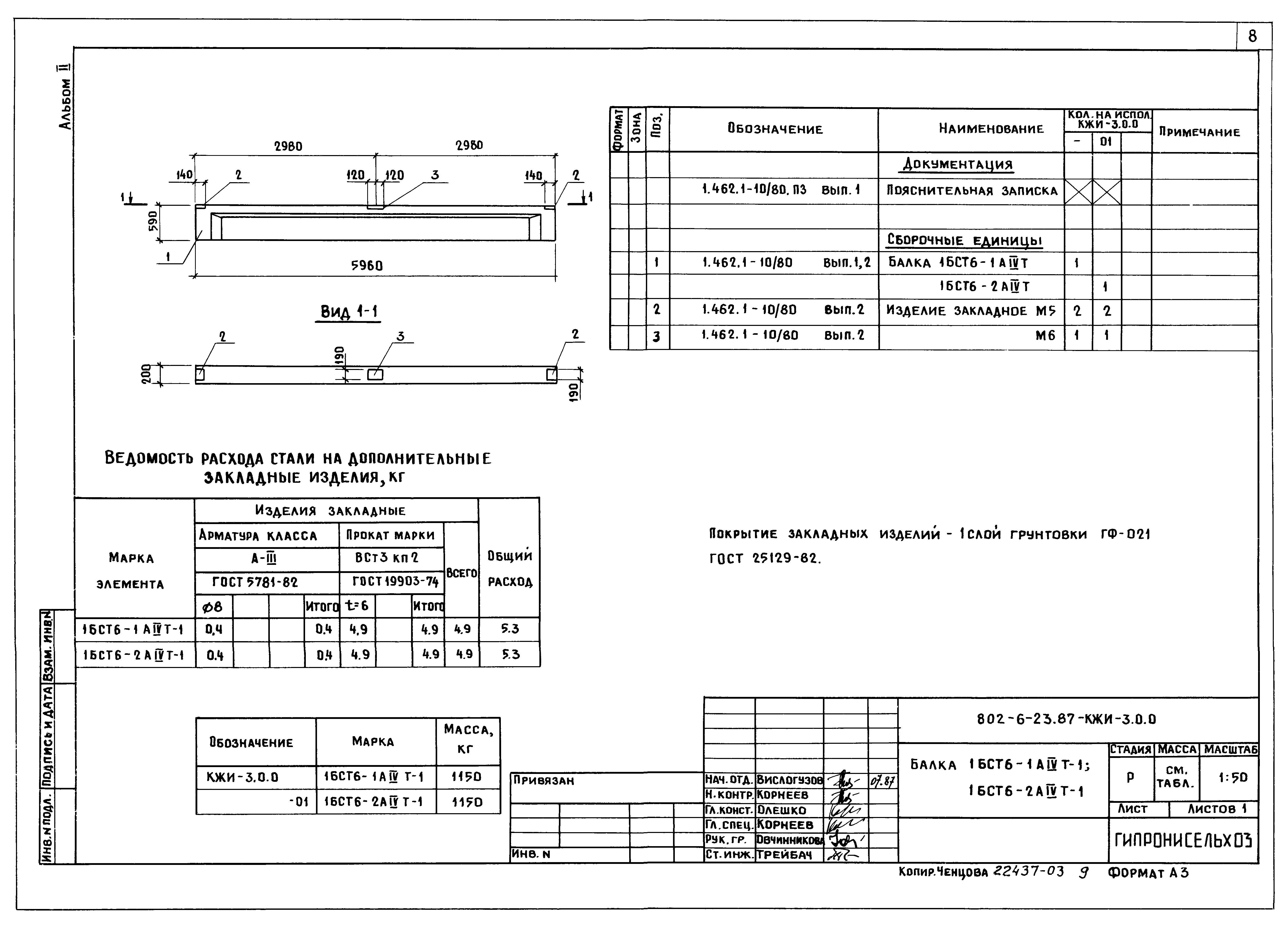 Типовой проект 802-6-23.87