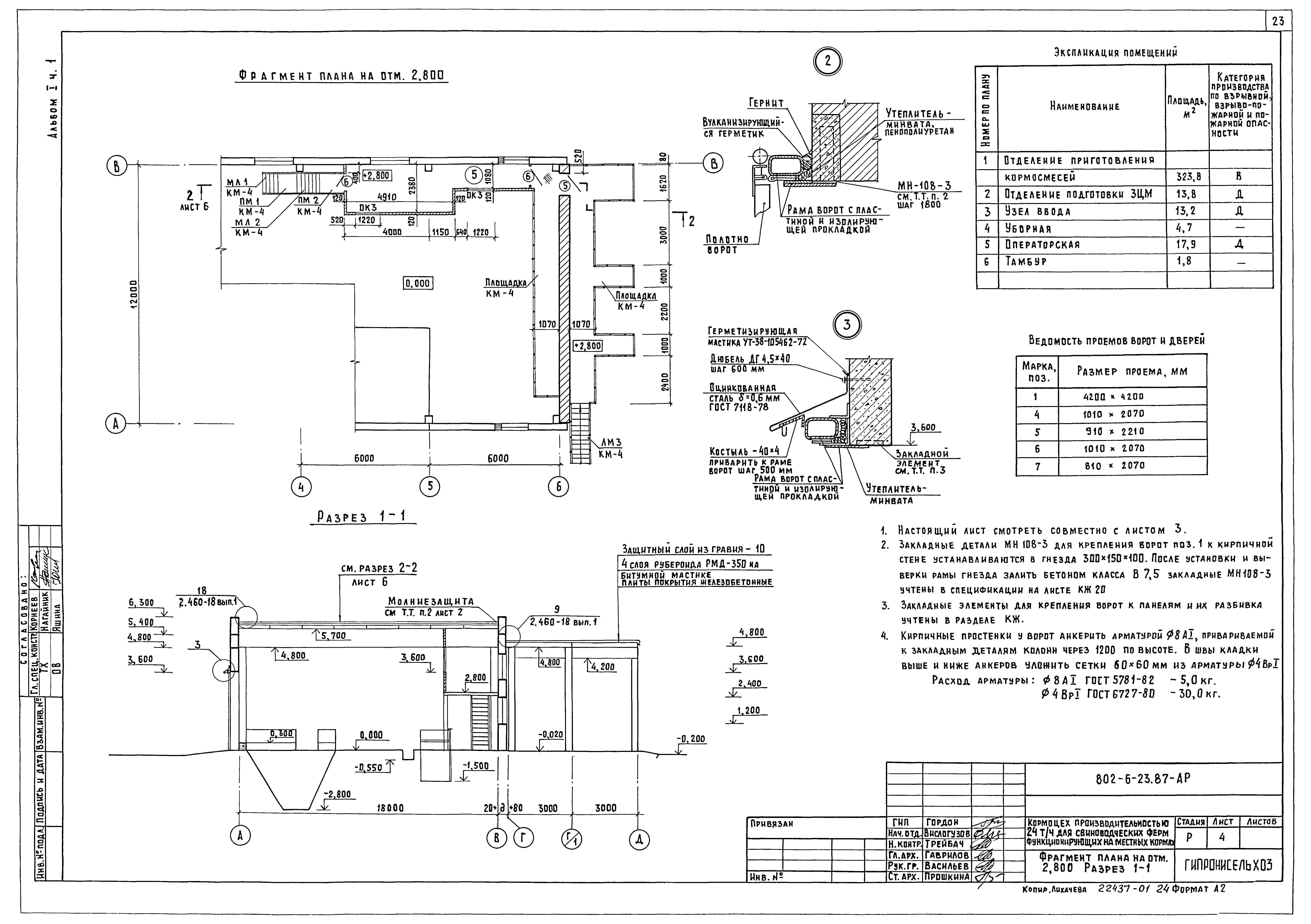 Типовой проект 802-6-23.87
