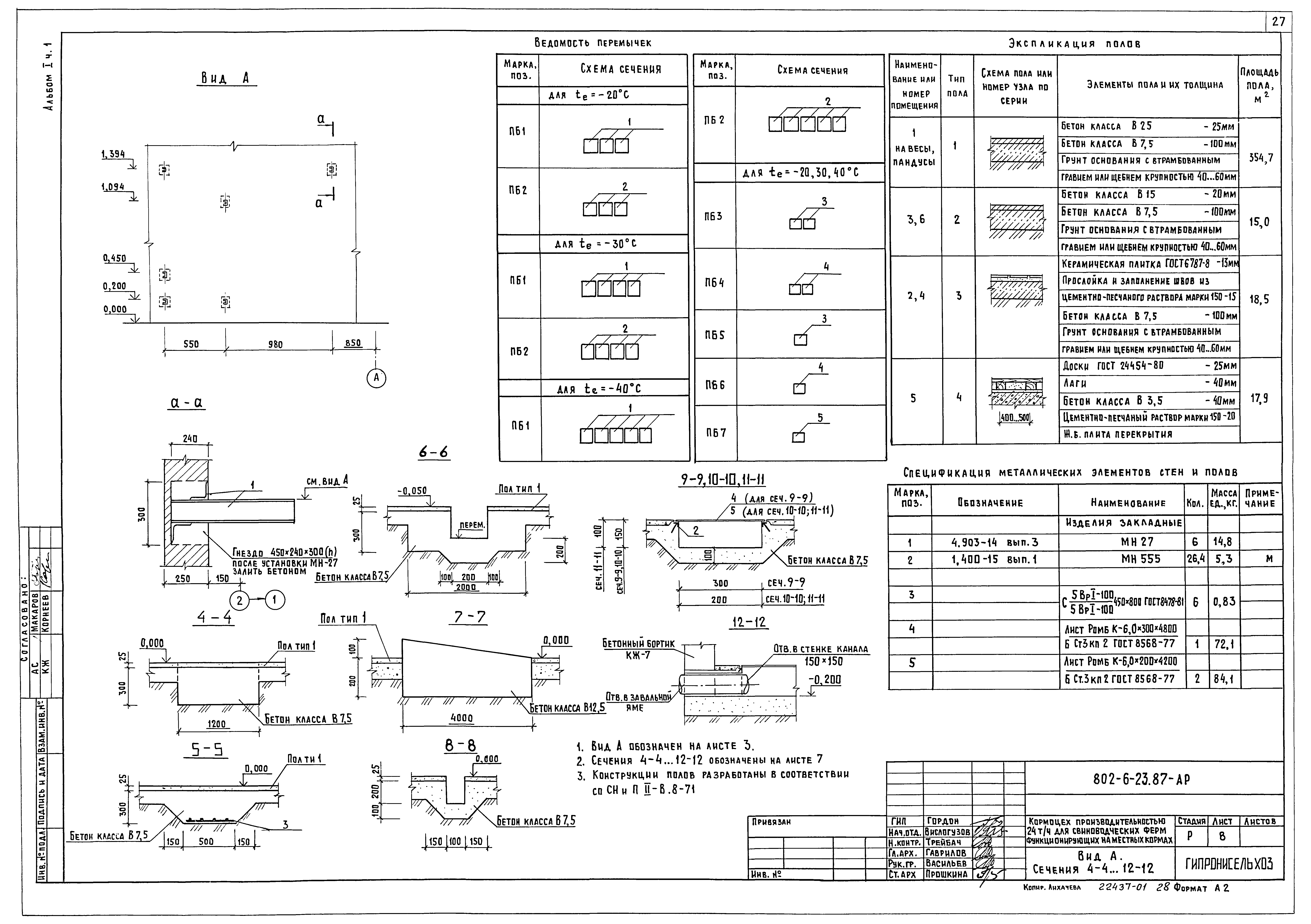 Типовой проект 802-6-23.87