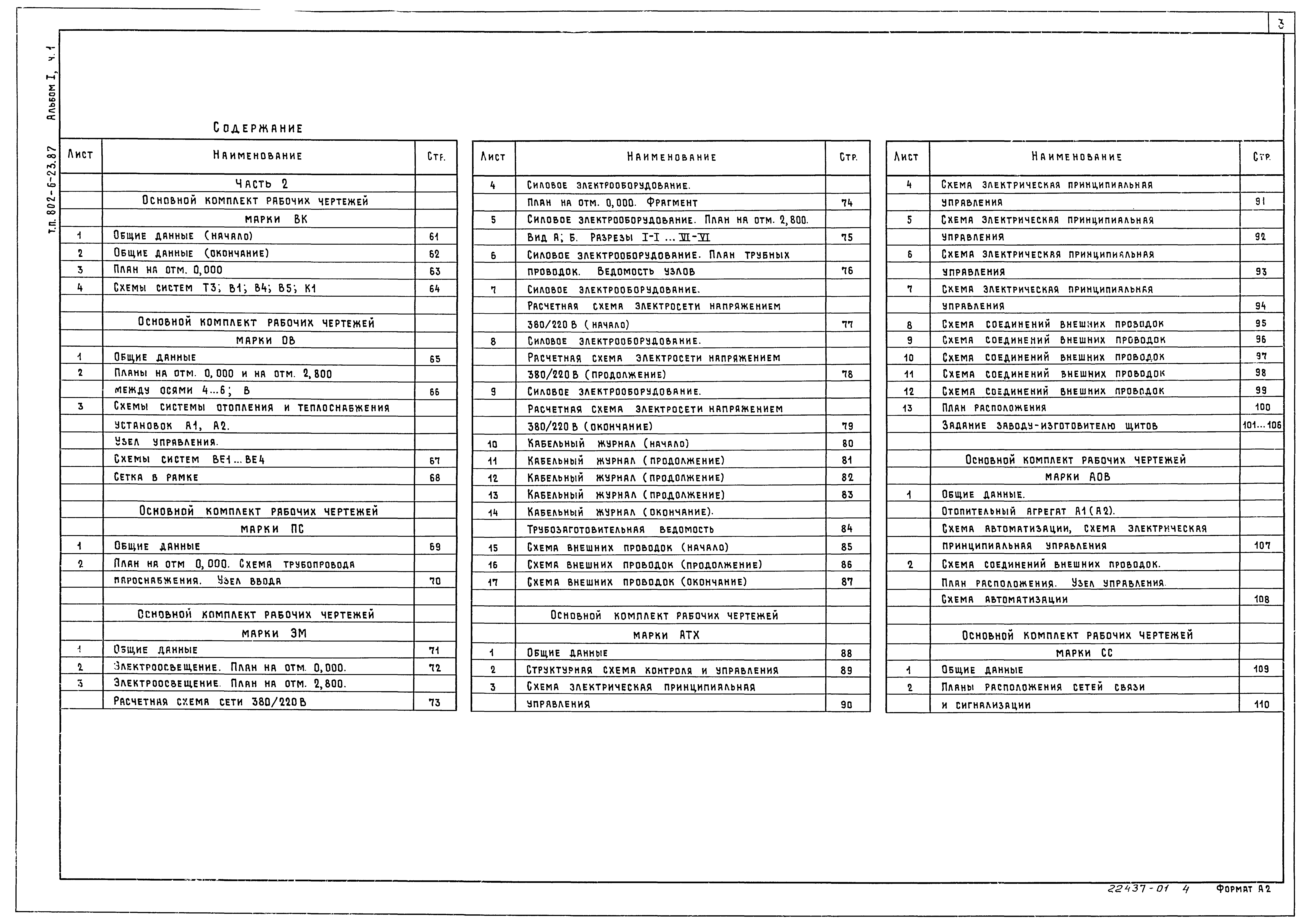 Типовой проект 802-6-23.87