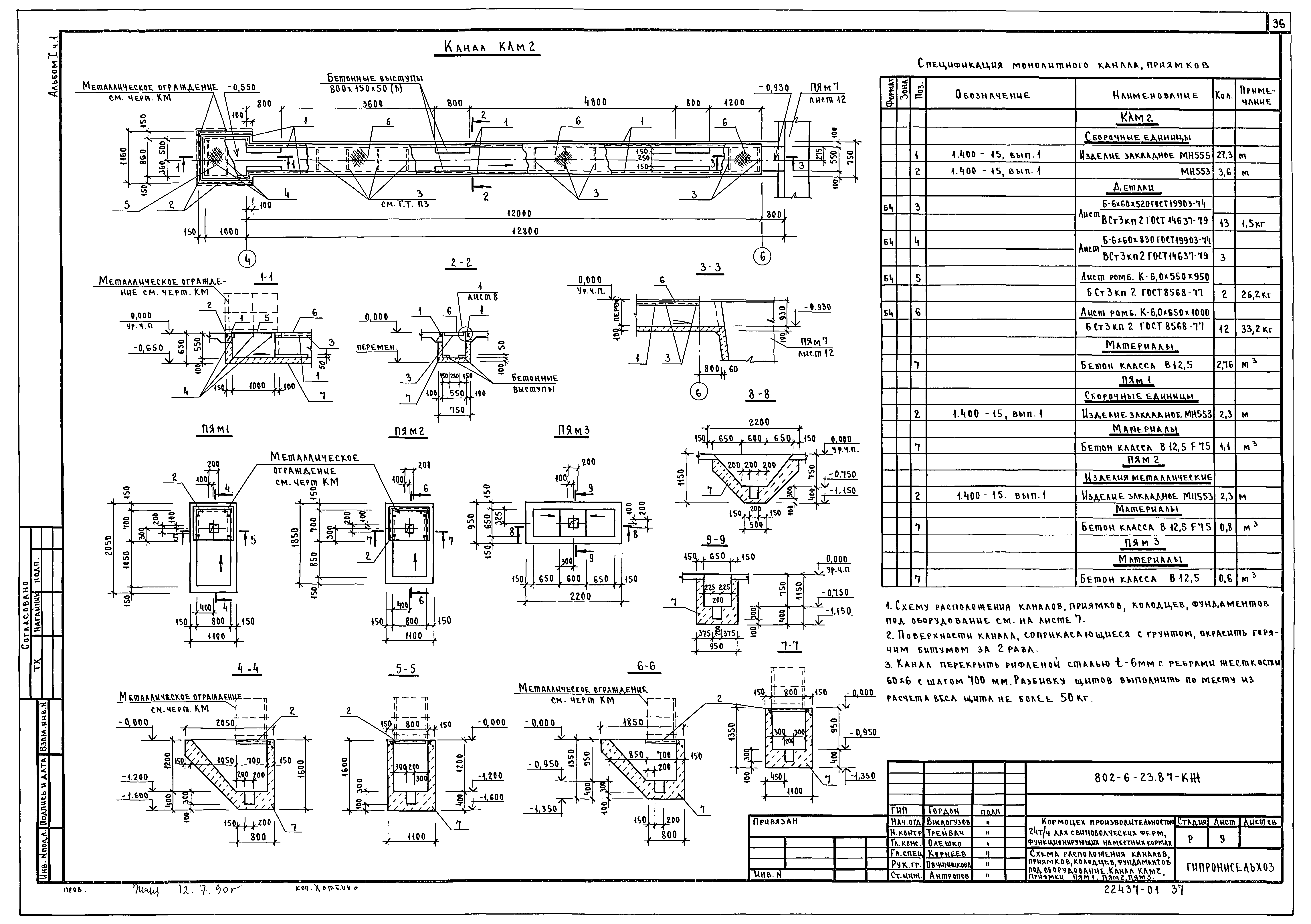 Типовой проект 802-6-23.87