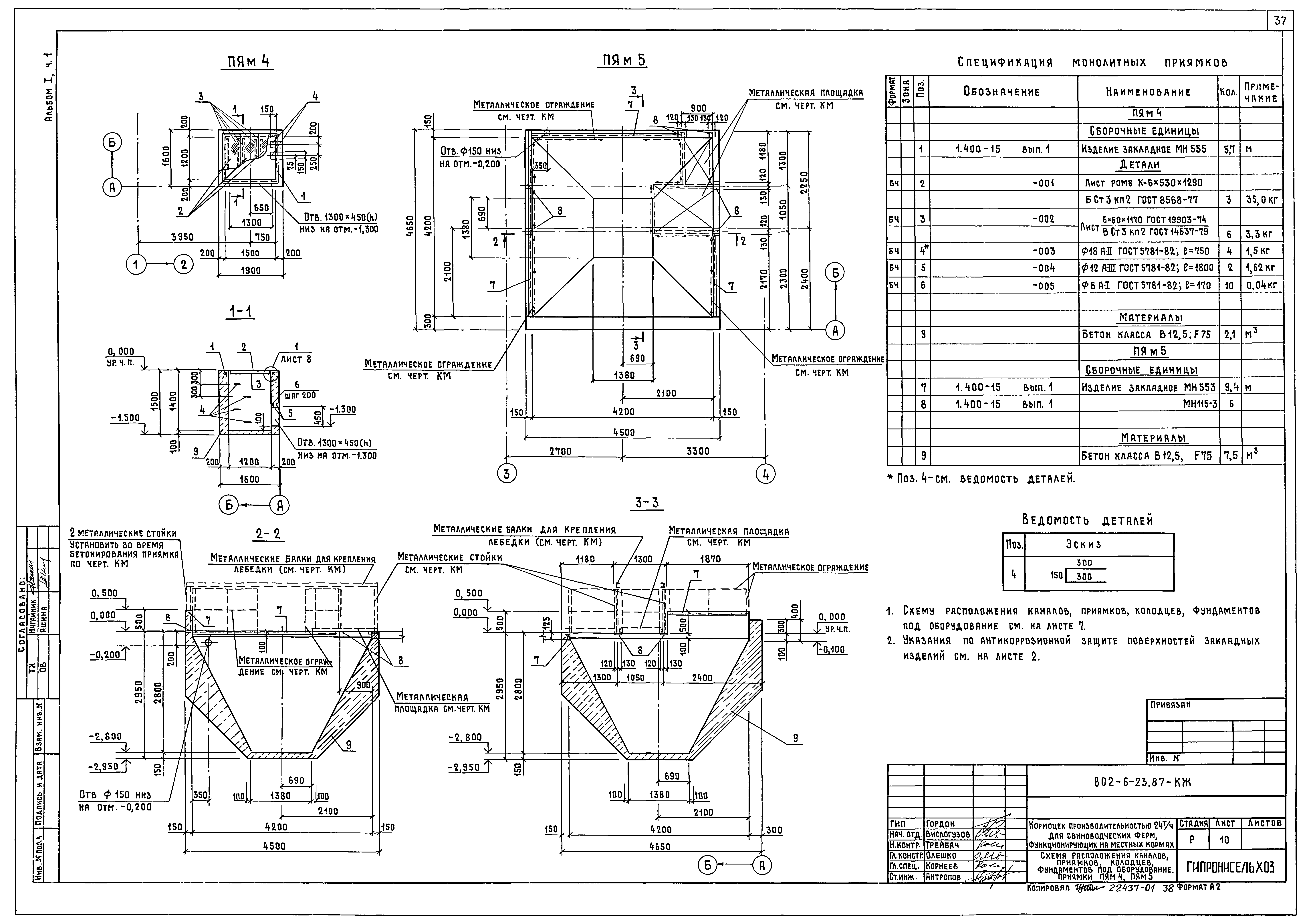 Типовой проект 802-6-23.87