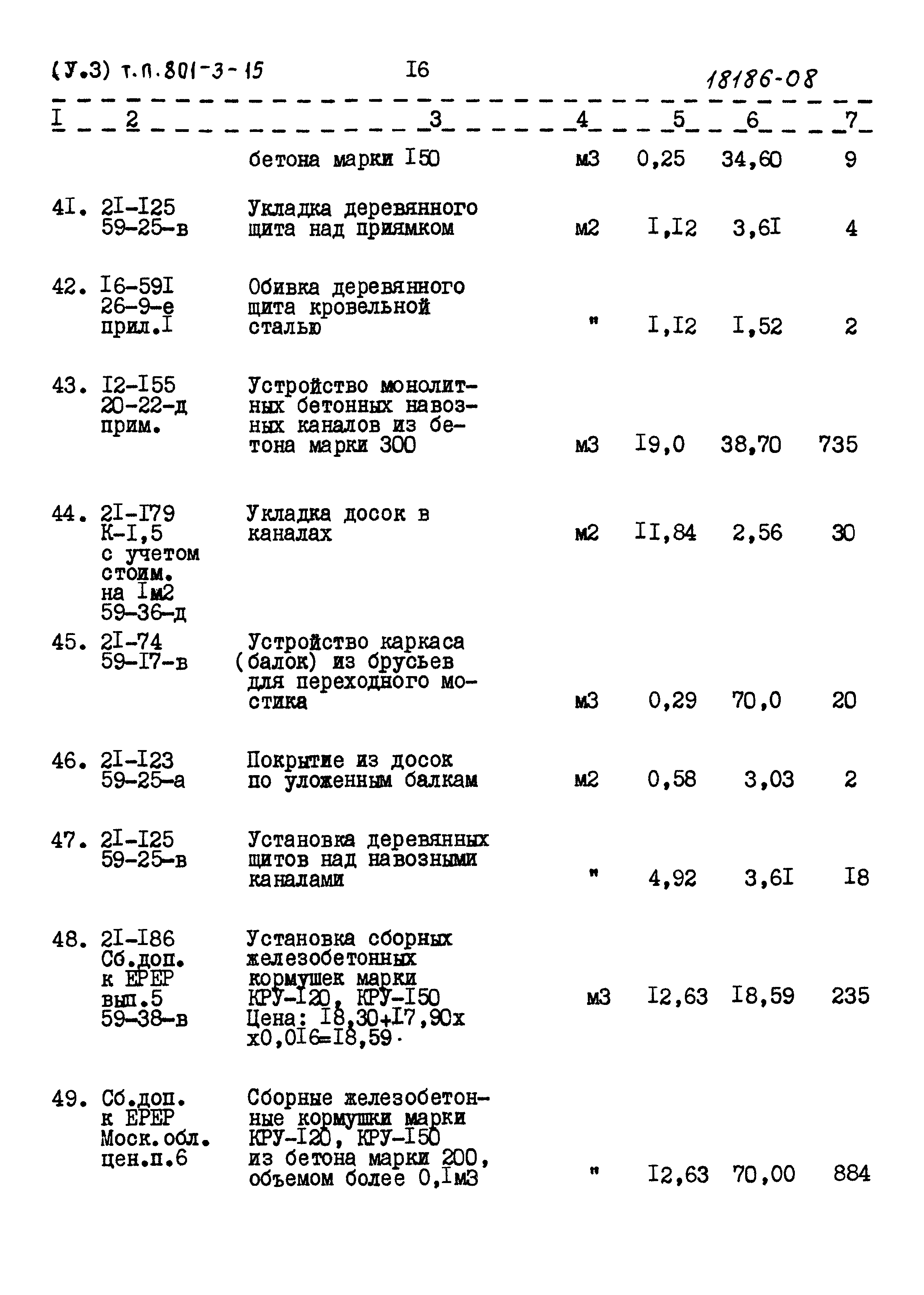 Типовой проект 801-3-15