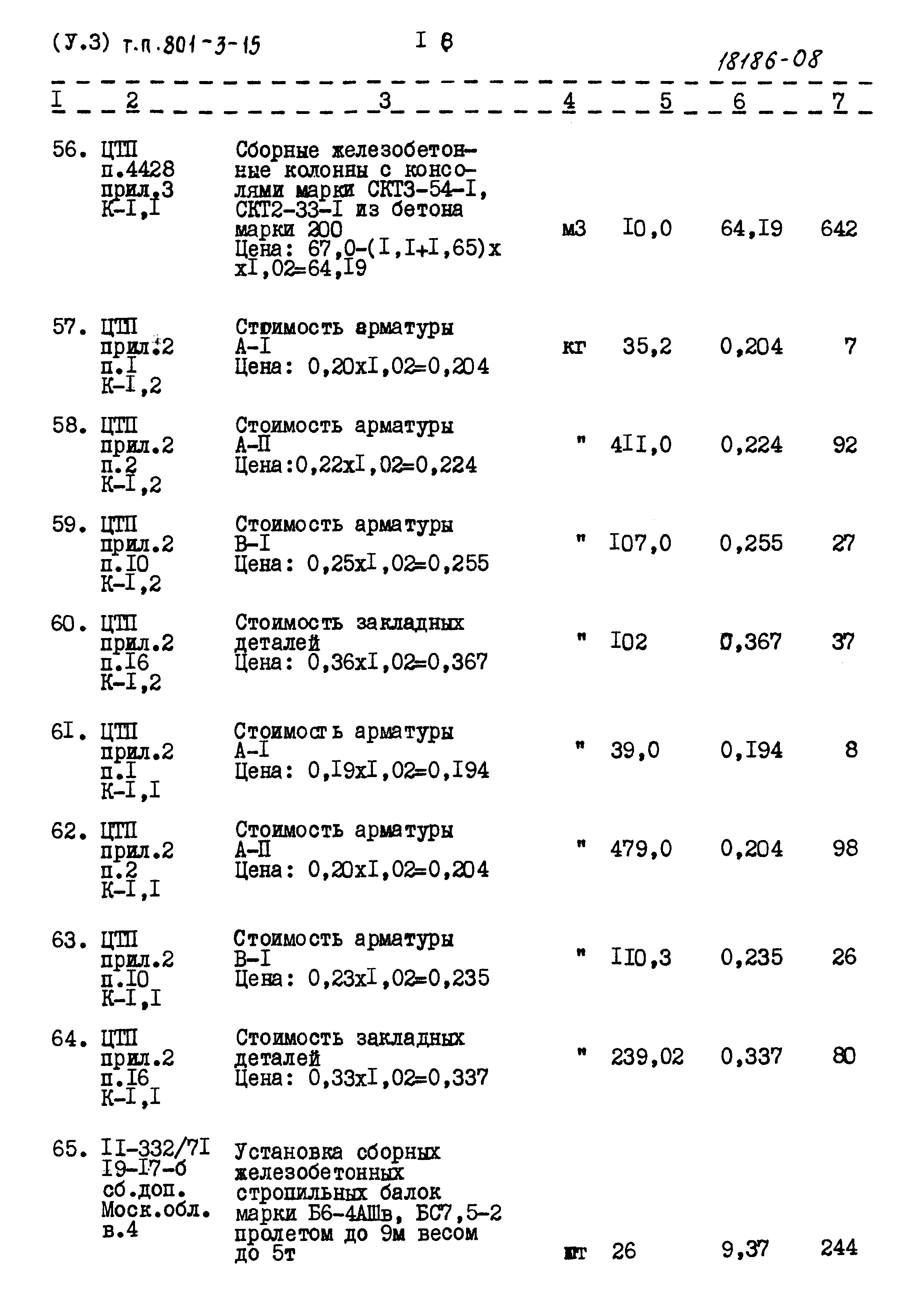 Типовой проект 801-3-15