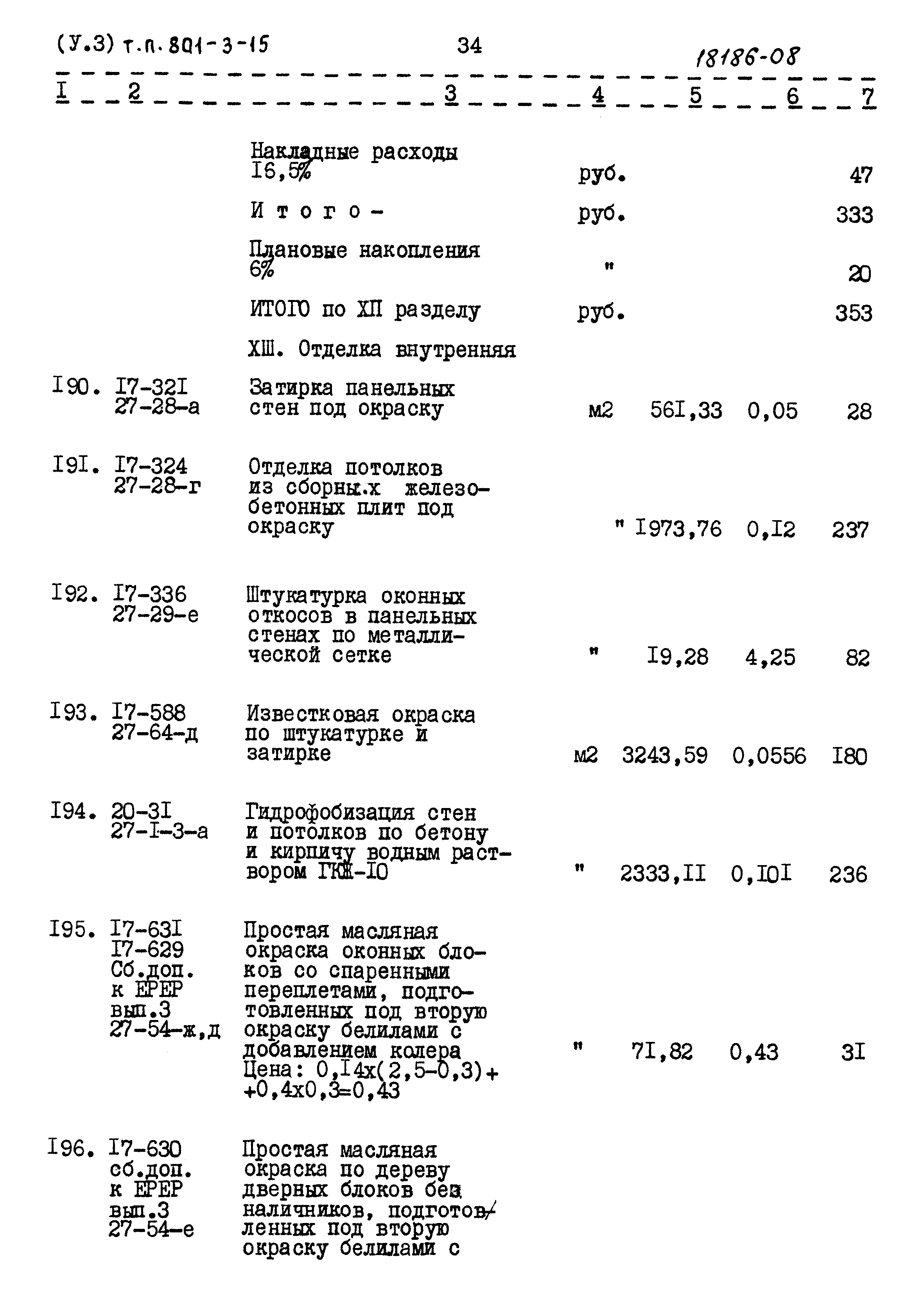 Типовой проект 801-3-15