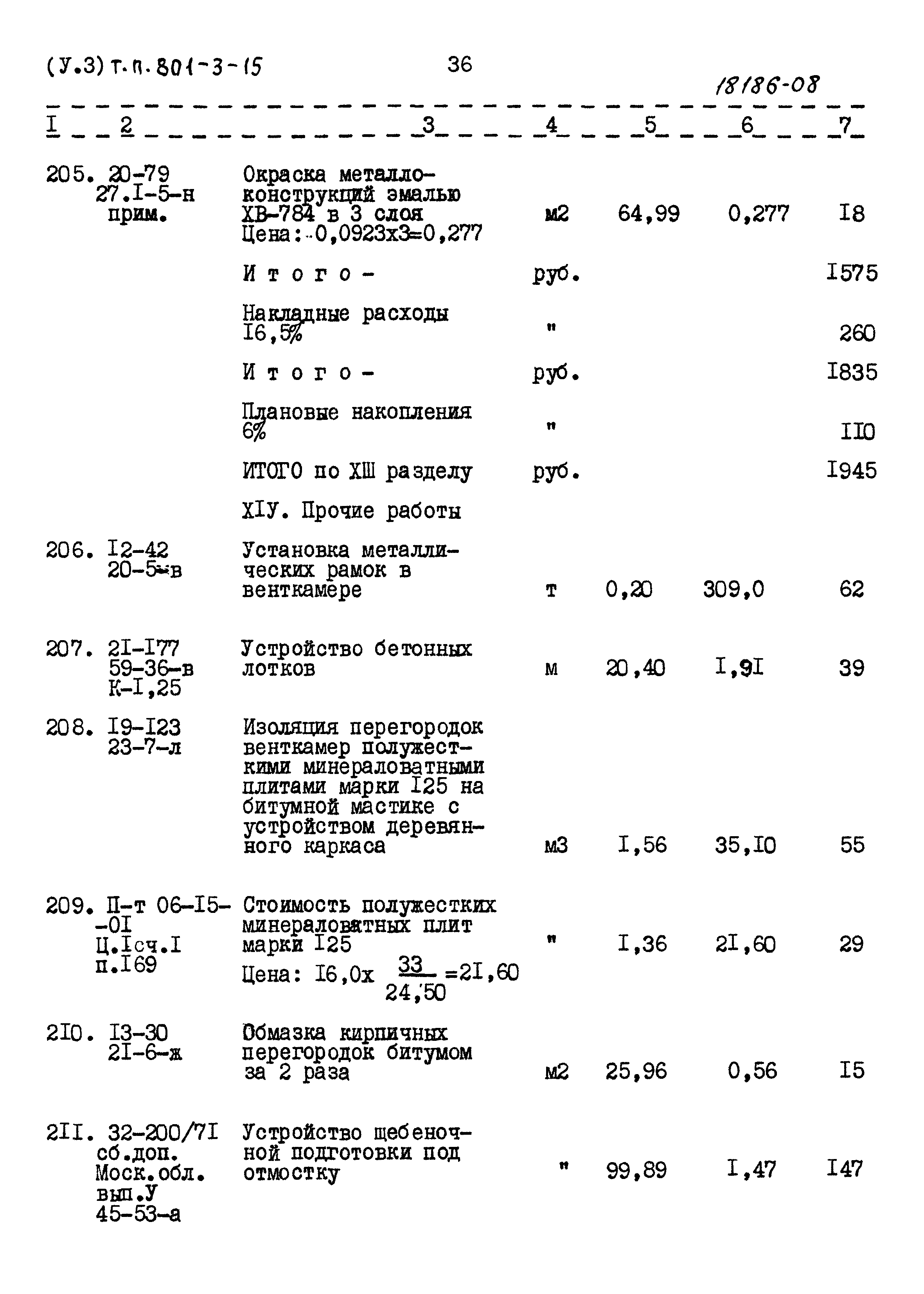 Типовой проект 801-3-15