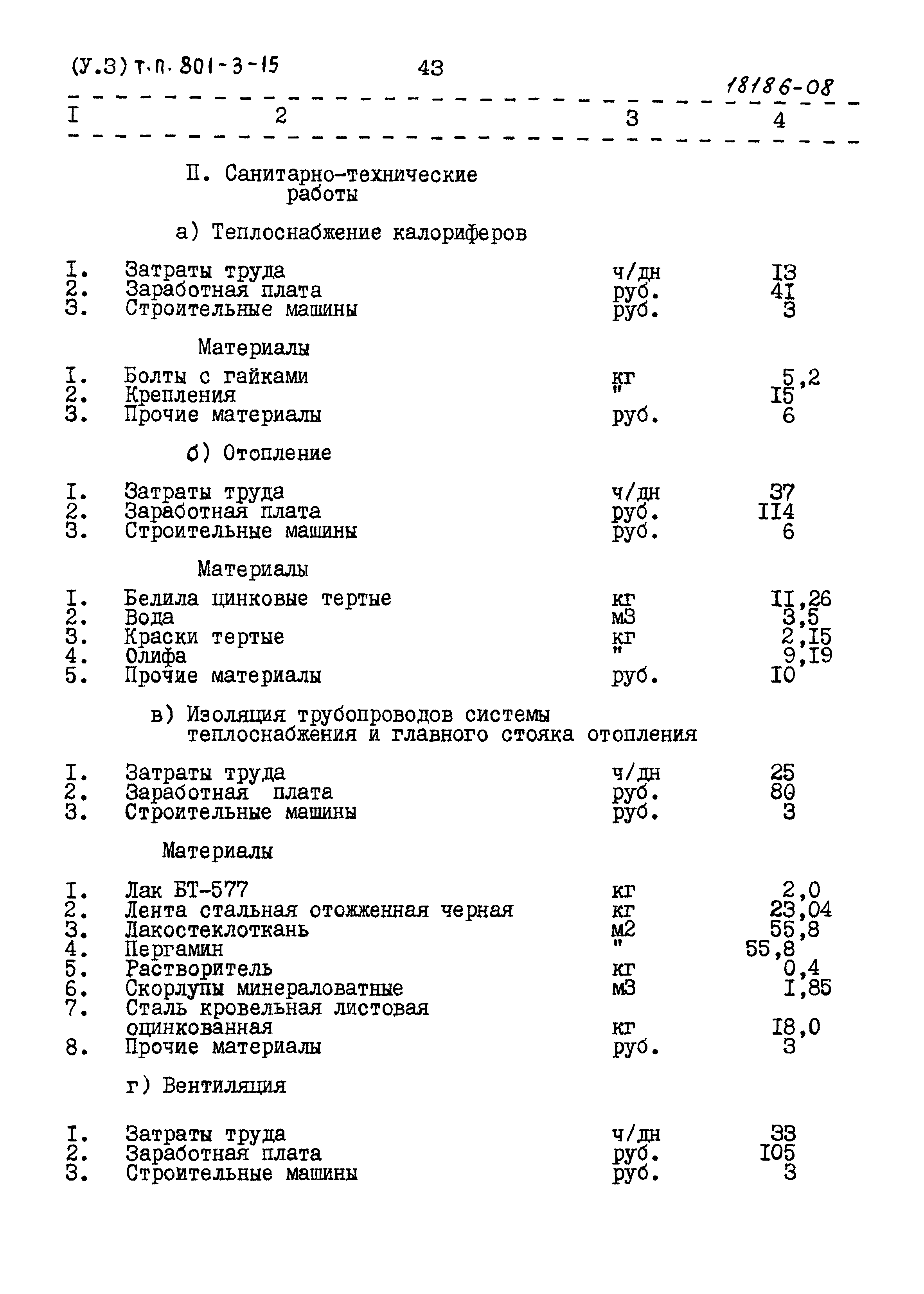 Типовой проект 801-3-15