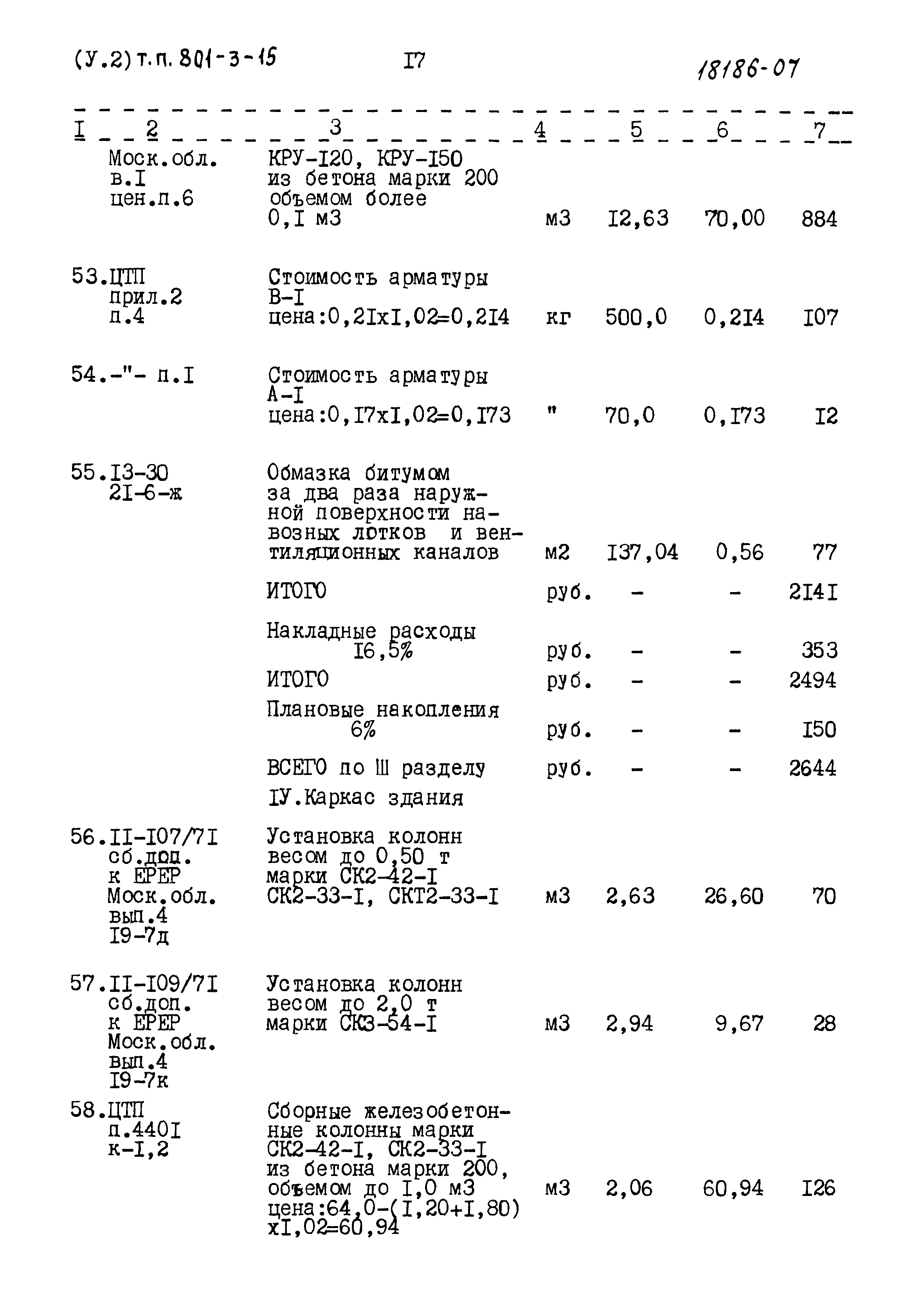 Типовой проект 801-3-15