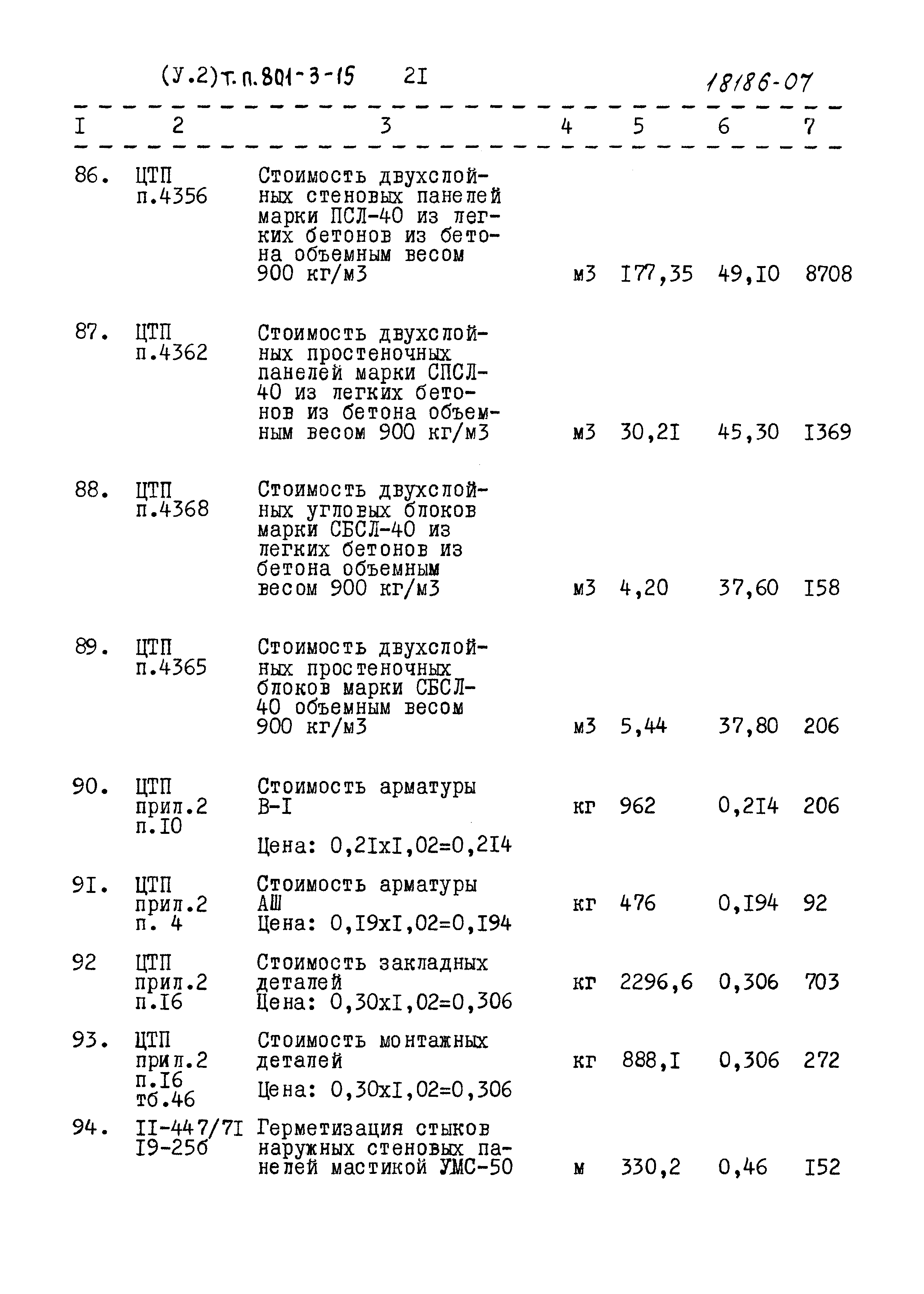 Типовой проект 801-3-15
