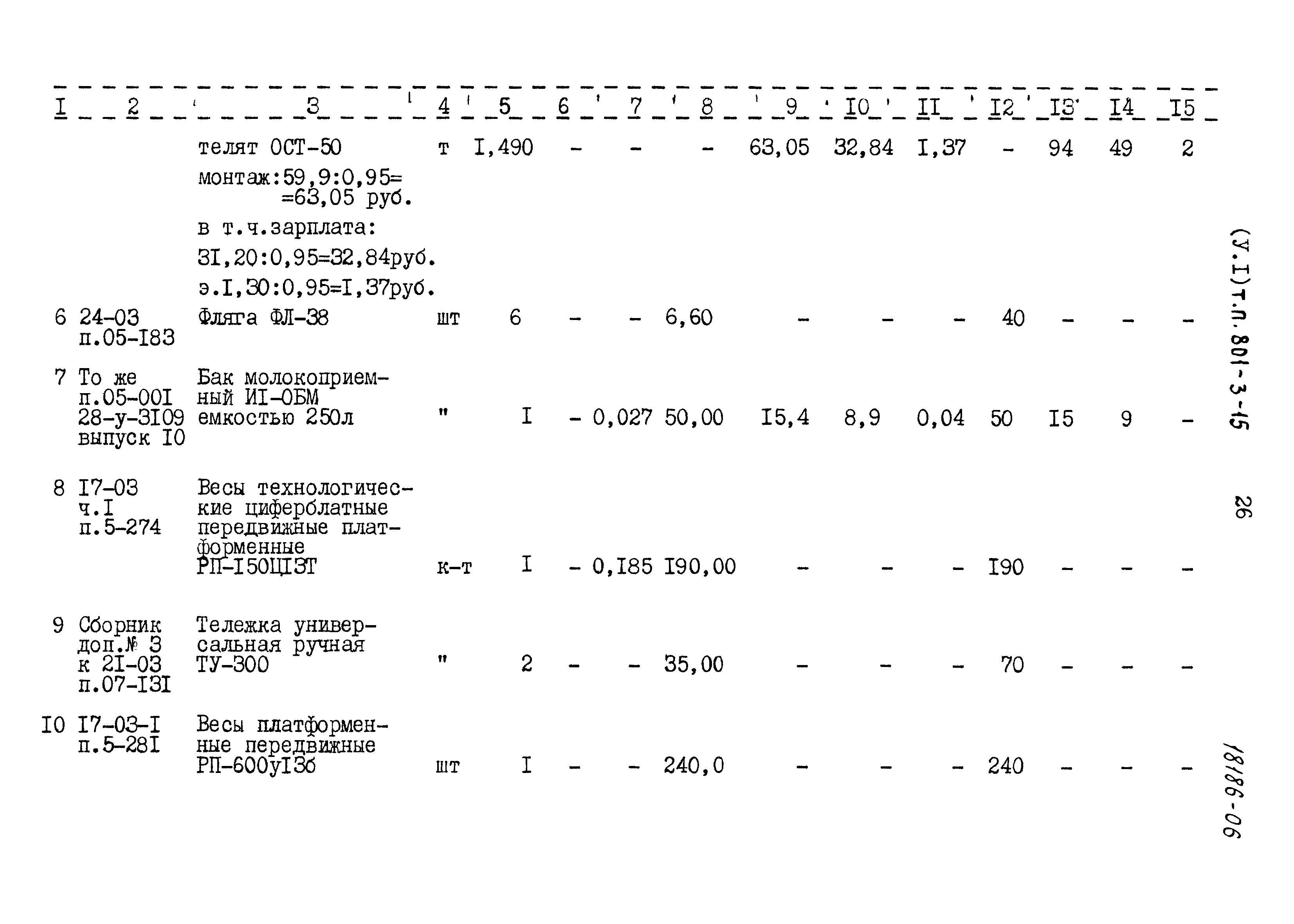 Типовой проект 801-3-15