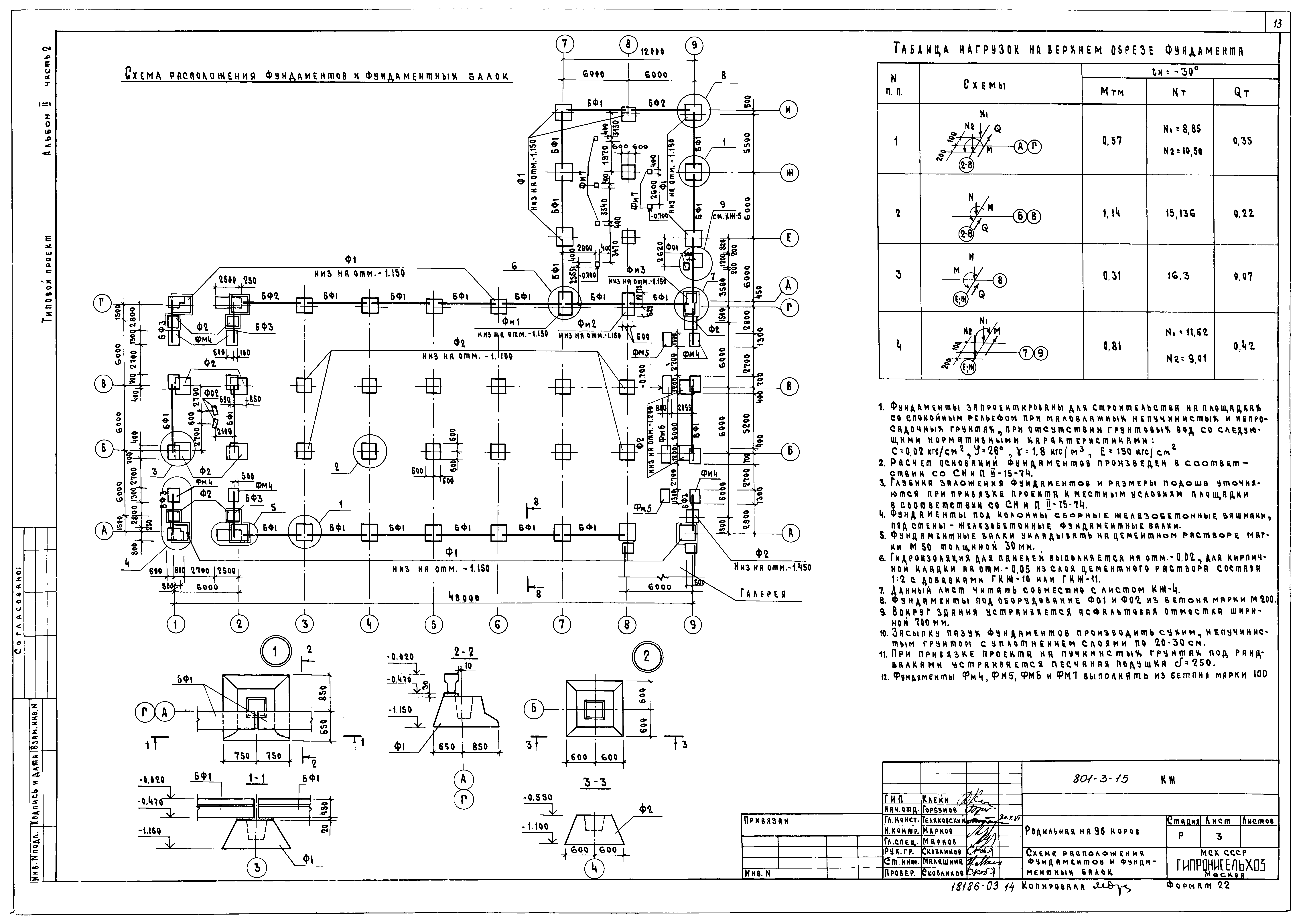Типовой проект 801-3-15