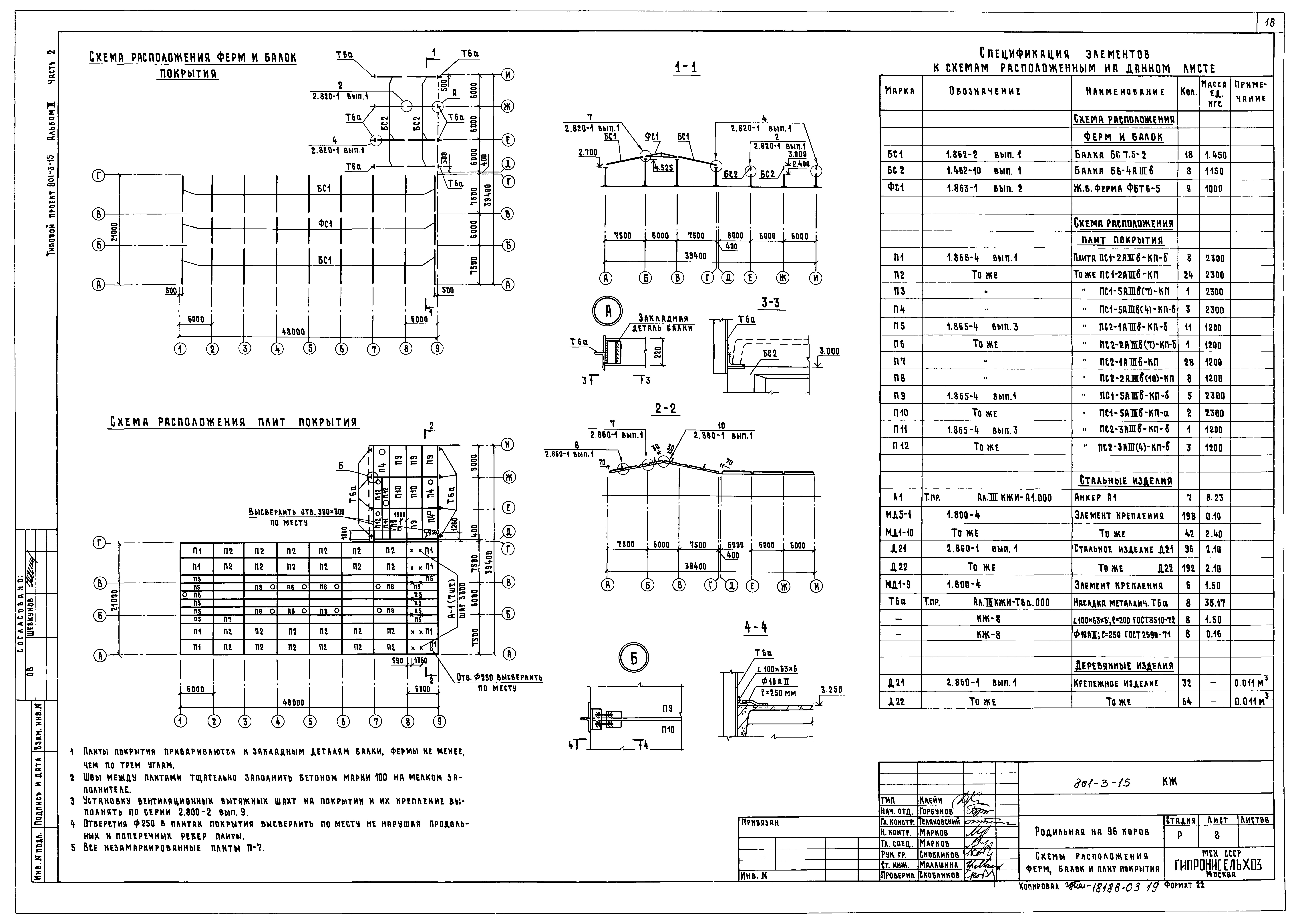 Типовой проект 801-3-15