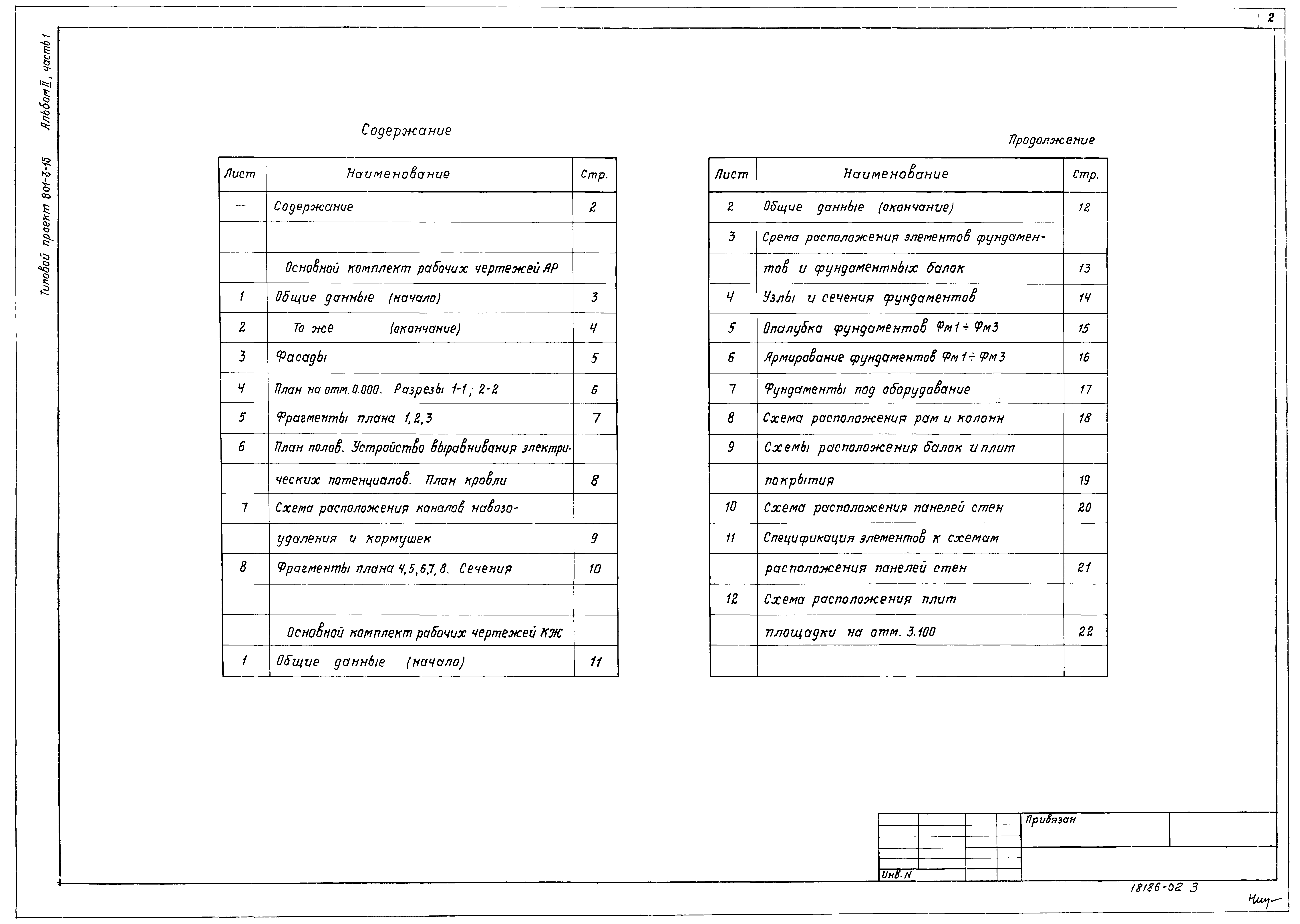 Типовой проект 801-3-15