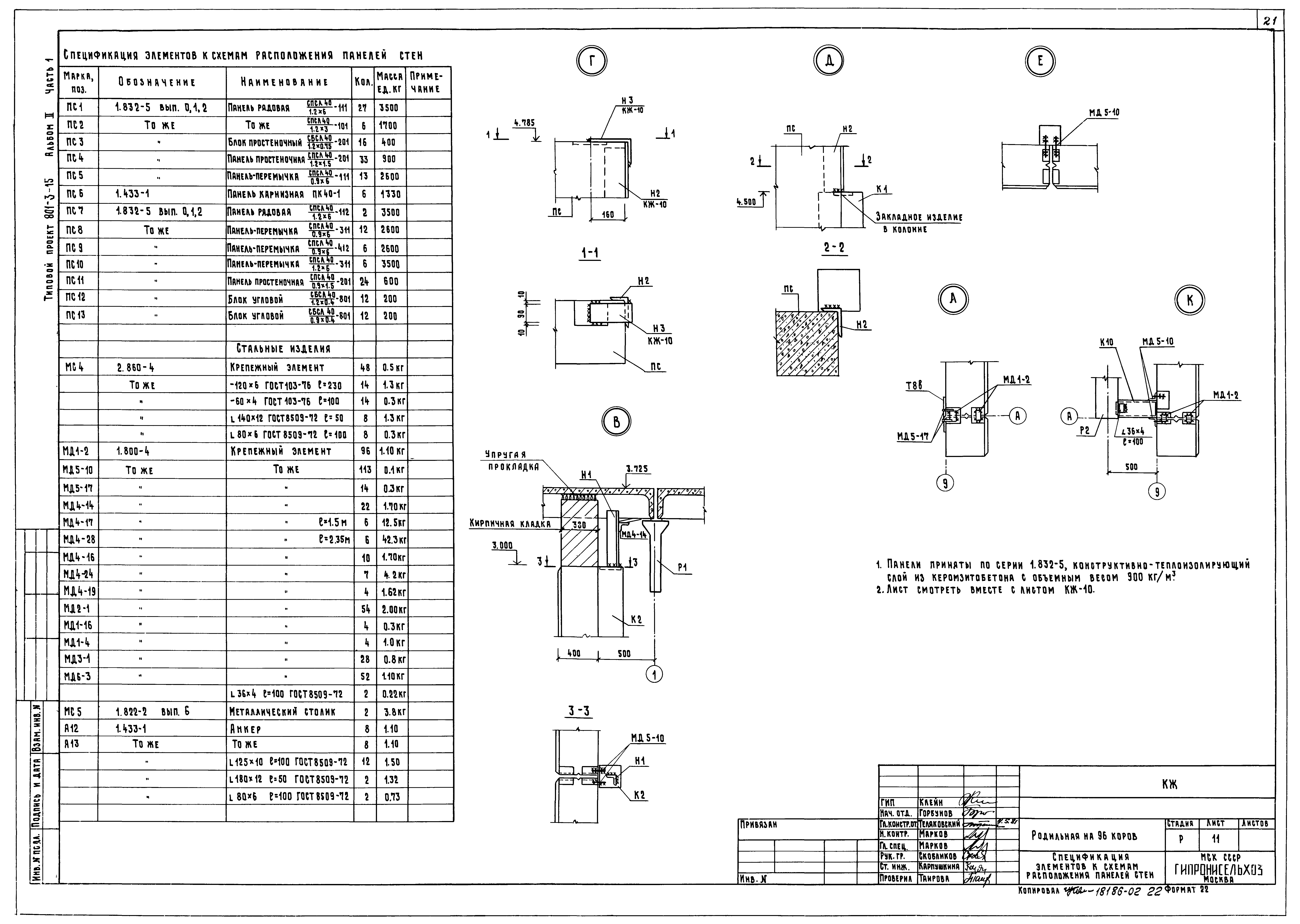 Типовой проект 801-3-15