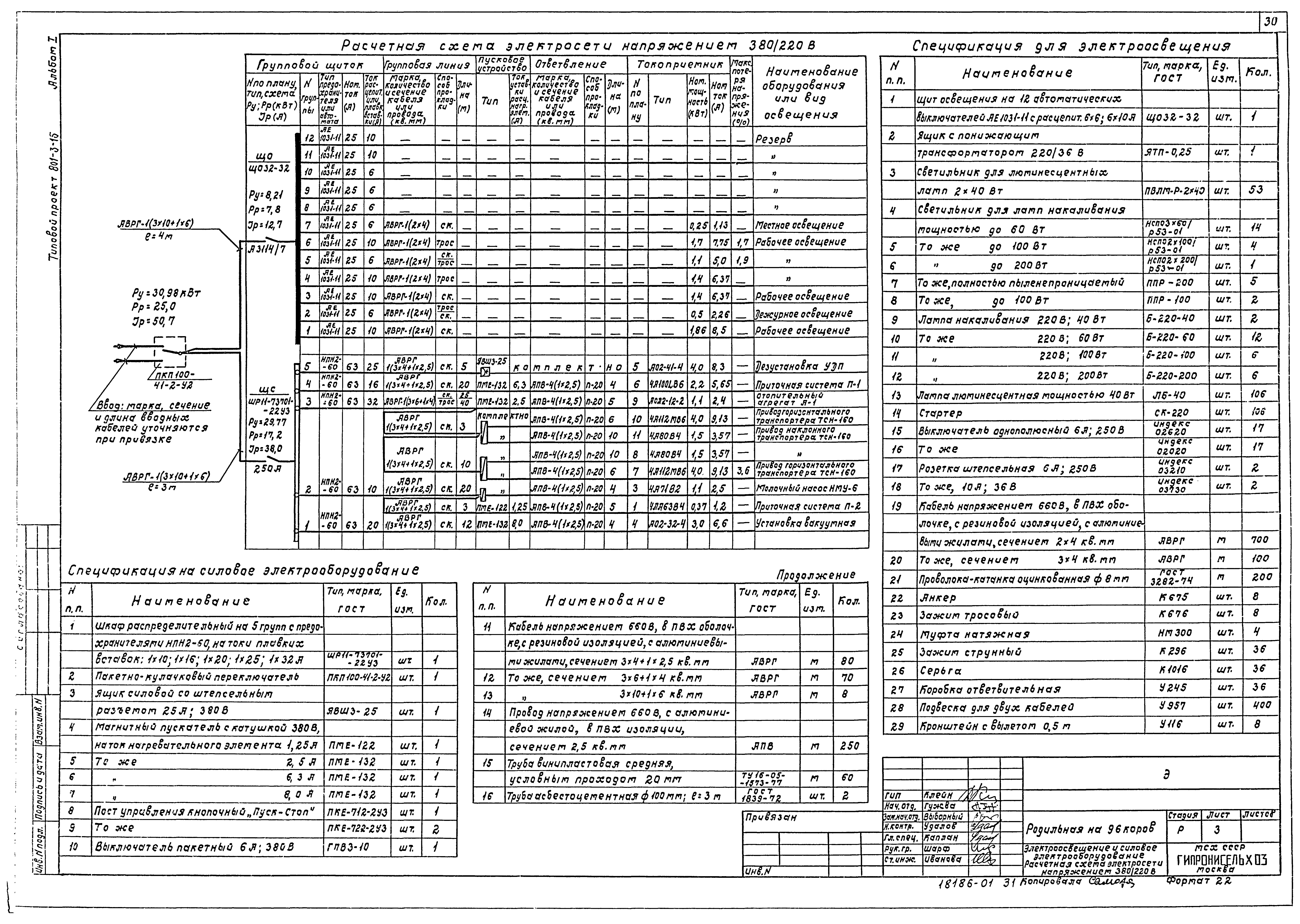 Типовой проект 801-3-15