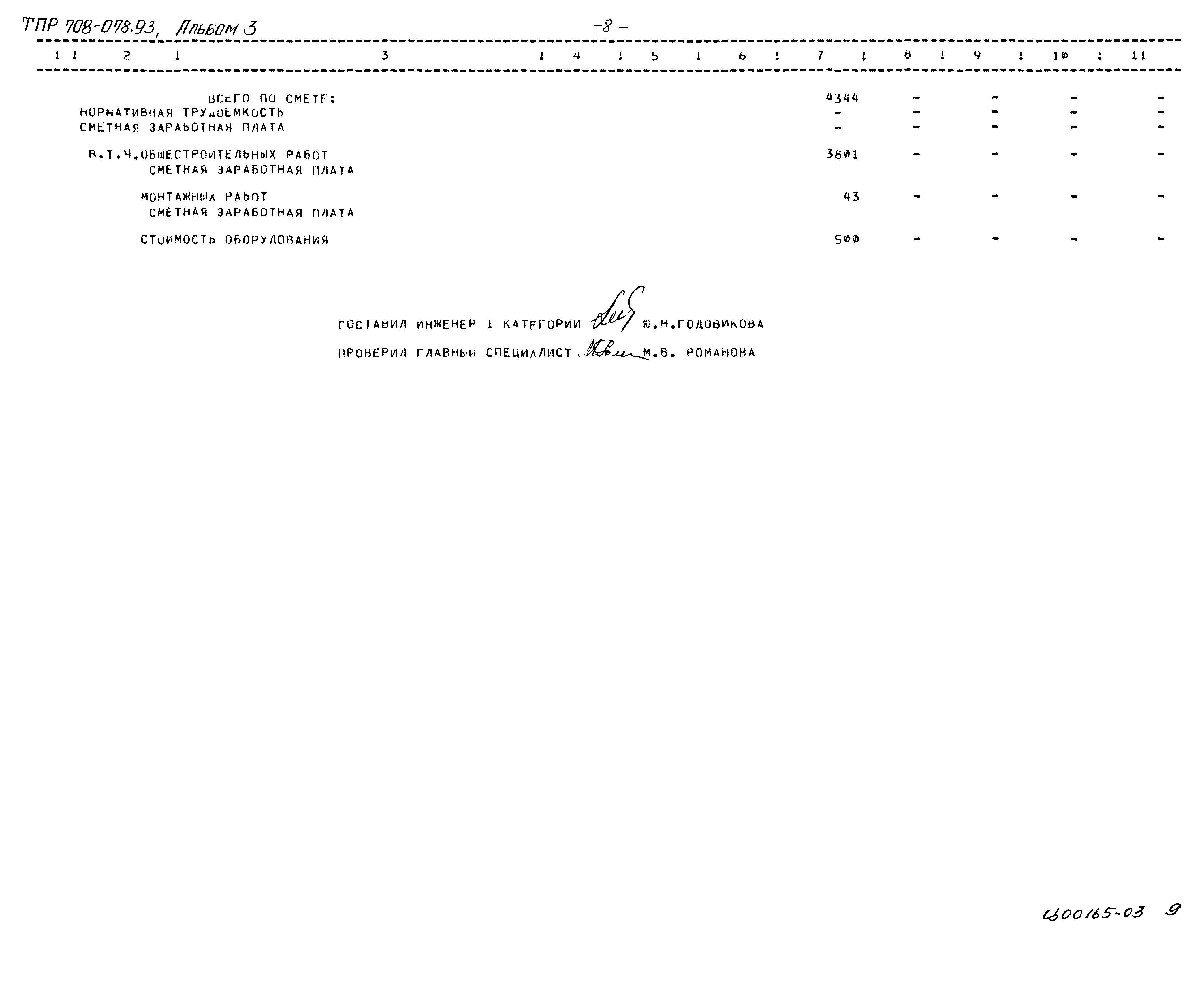Типовые проектные решения 708-078.93