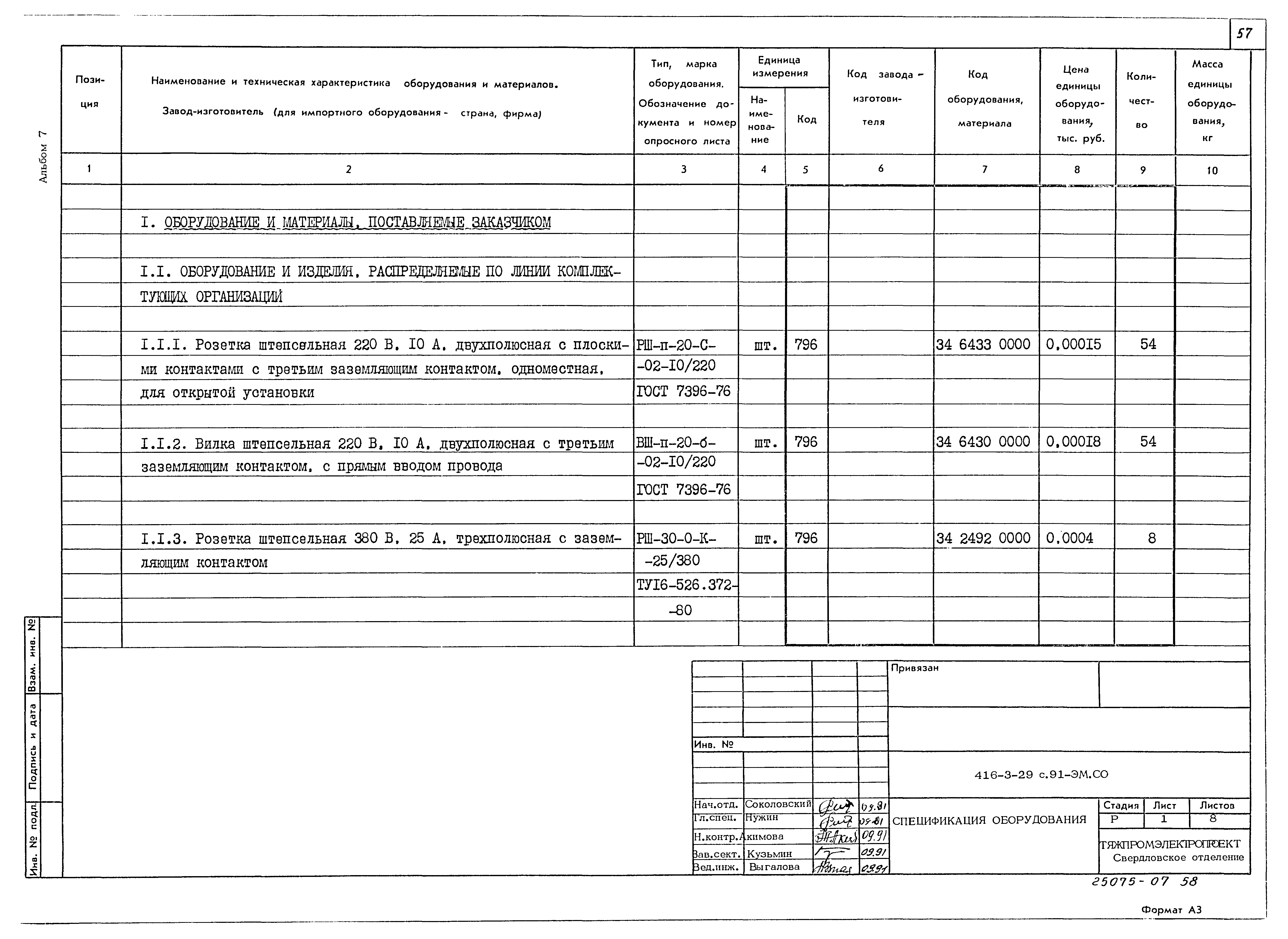 Типовой проект 416-3-29с.91